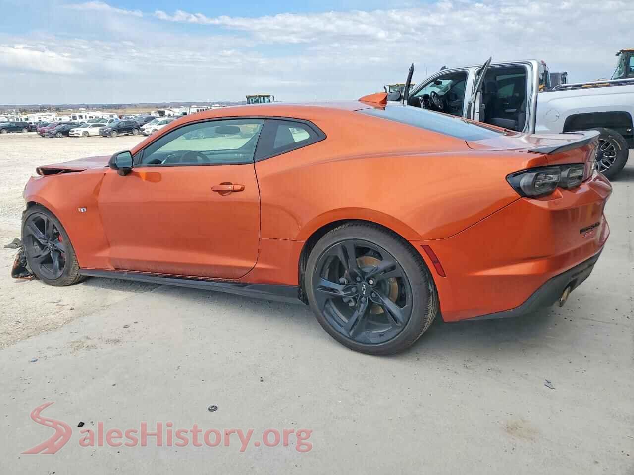 2022 CHEVROLET CAMARO VIN 1G1FD1RX1N0122855, front view