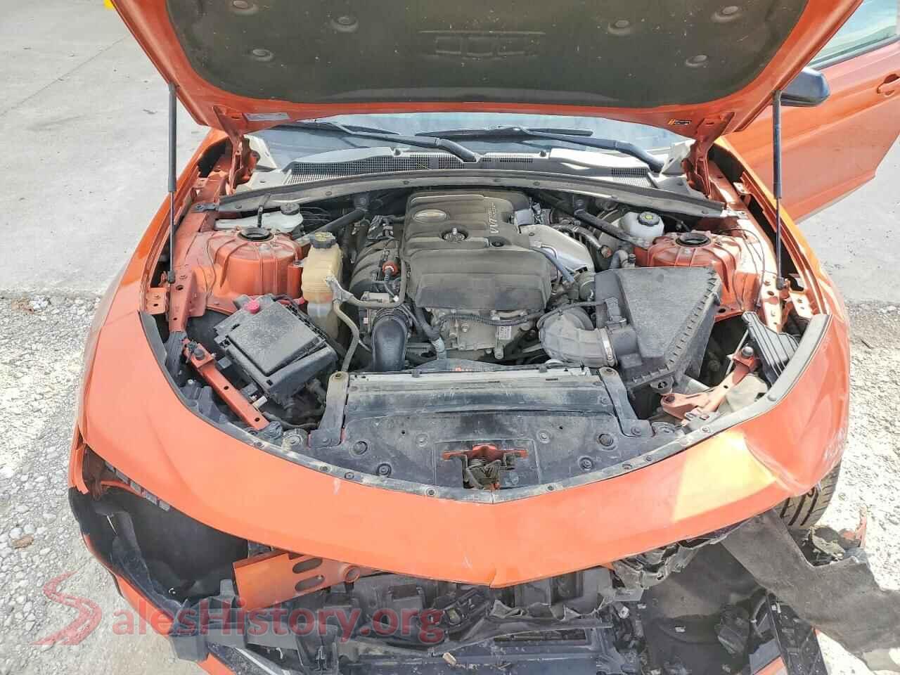2022 CHEVROLET CAMARO VIN 1G1FD1RX1N0122855, VIN plate