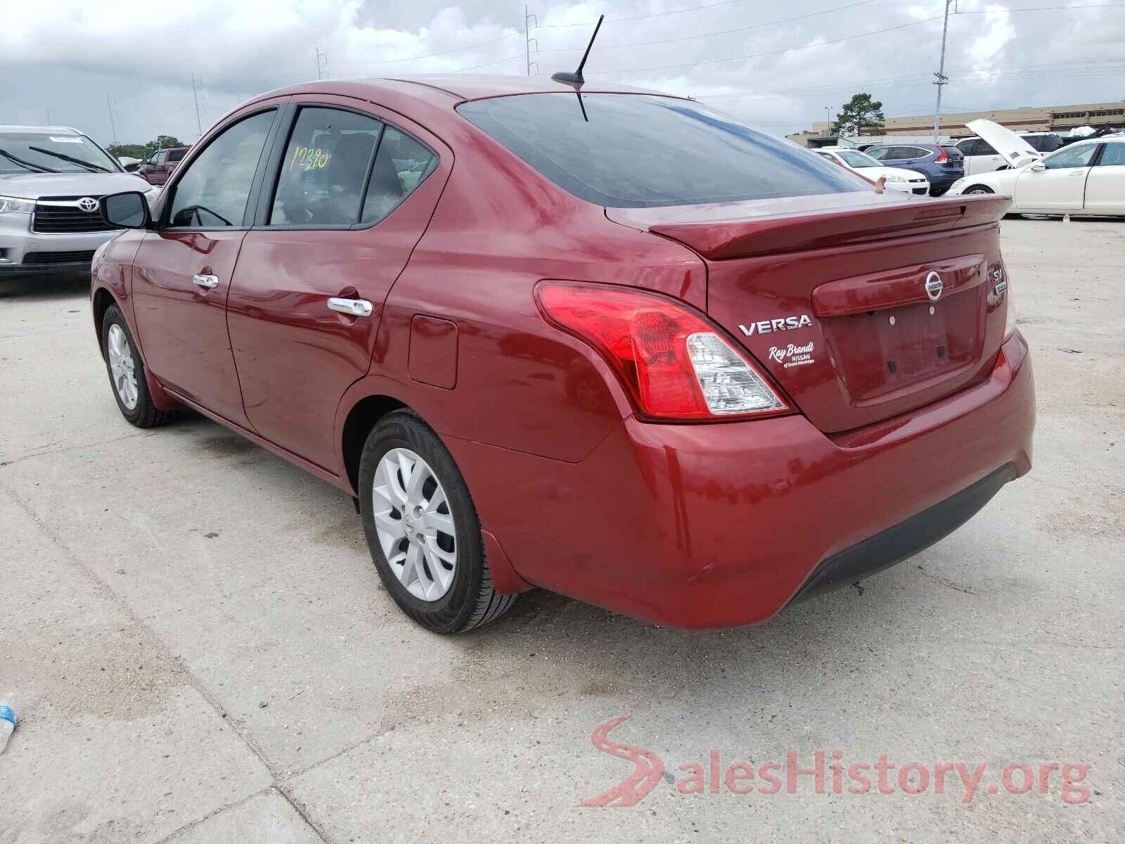 3N1CN7APXKL873234 2019 NISSAN VERSA