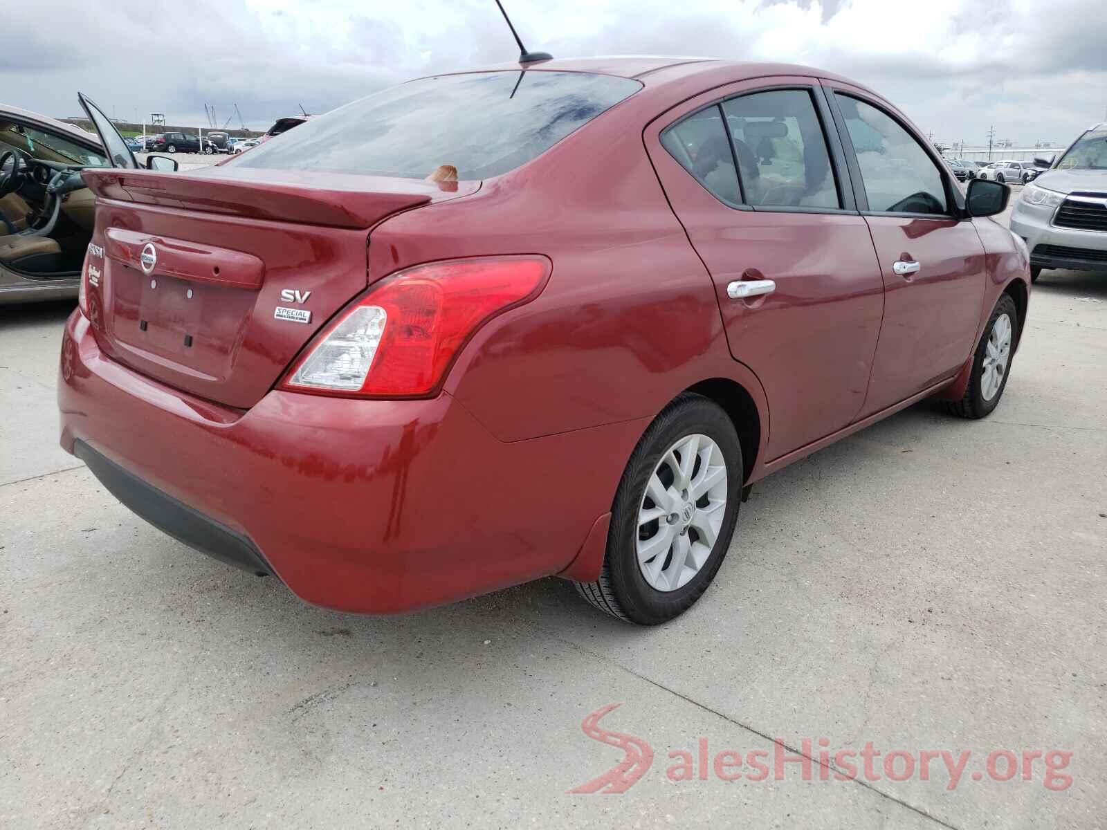 3N1CN7APXKL873234 2019 NISSAN VERSA