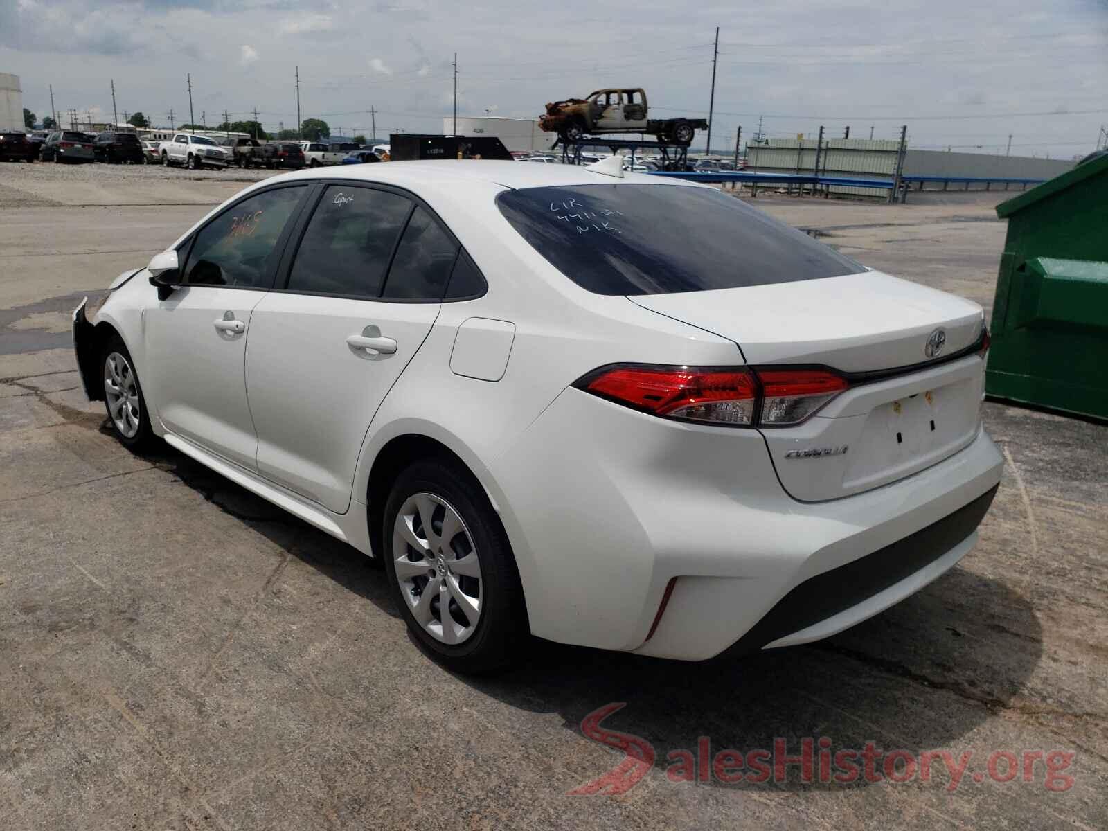 JTDEPMAEXMJ156842 2021 TOYOTA COROLLA