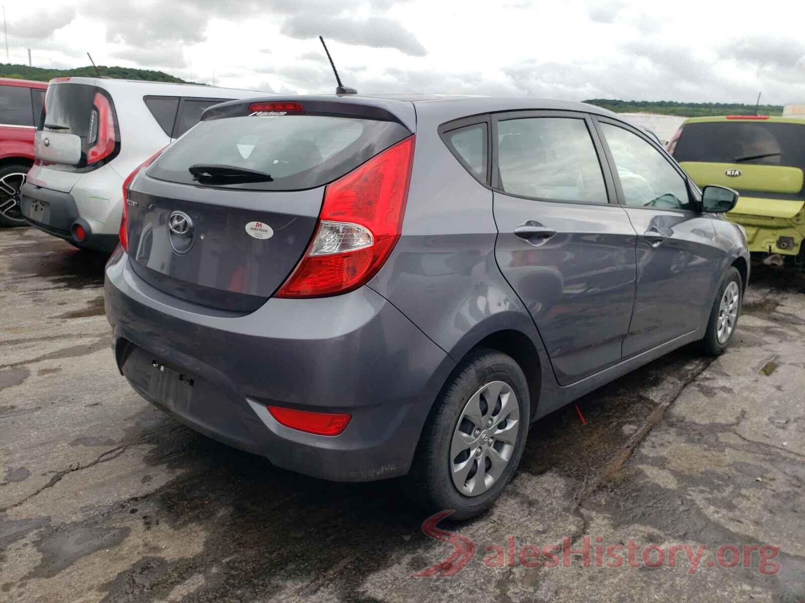 KMHCT5AE4HU305495 2017 HYUNDAI ACCENT