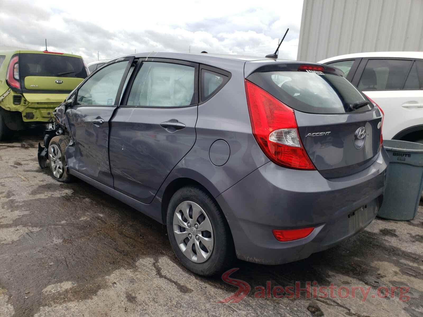 KMHCT5AE4HU305495 2017 HYUNDAI ACCENT