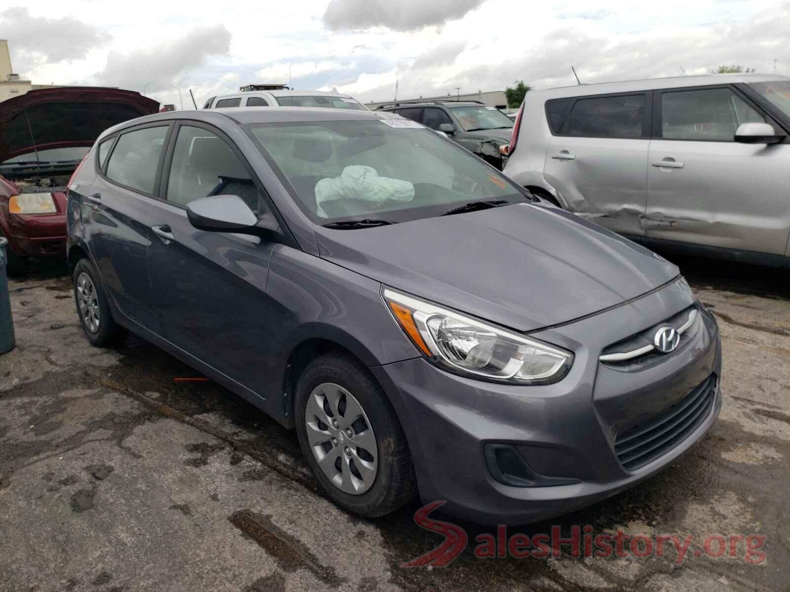 KMHCT5AE4HU305495 2017 HYUNDAI ACCENT