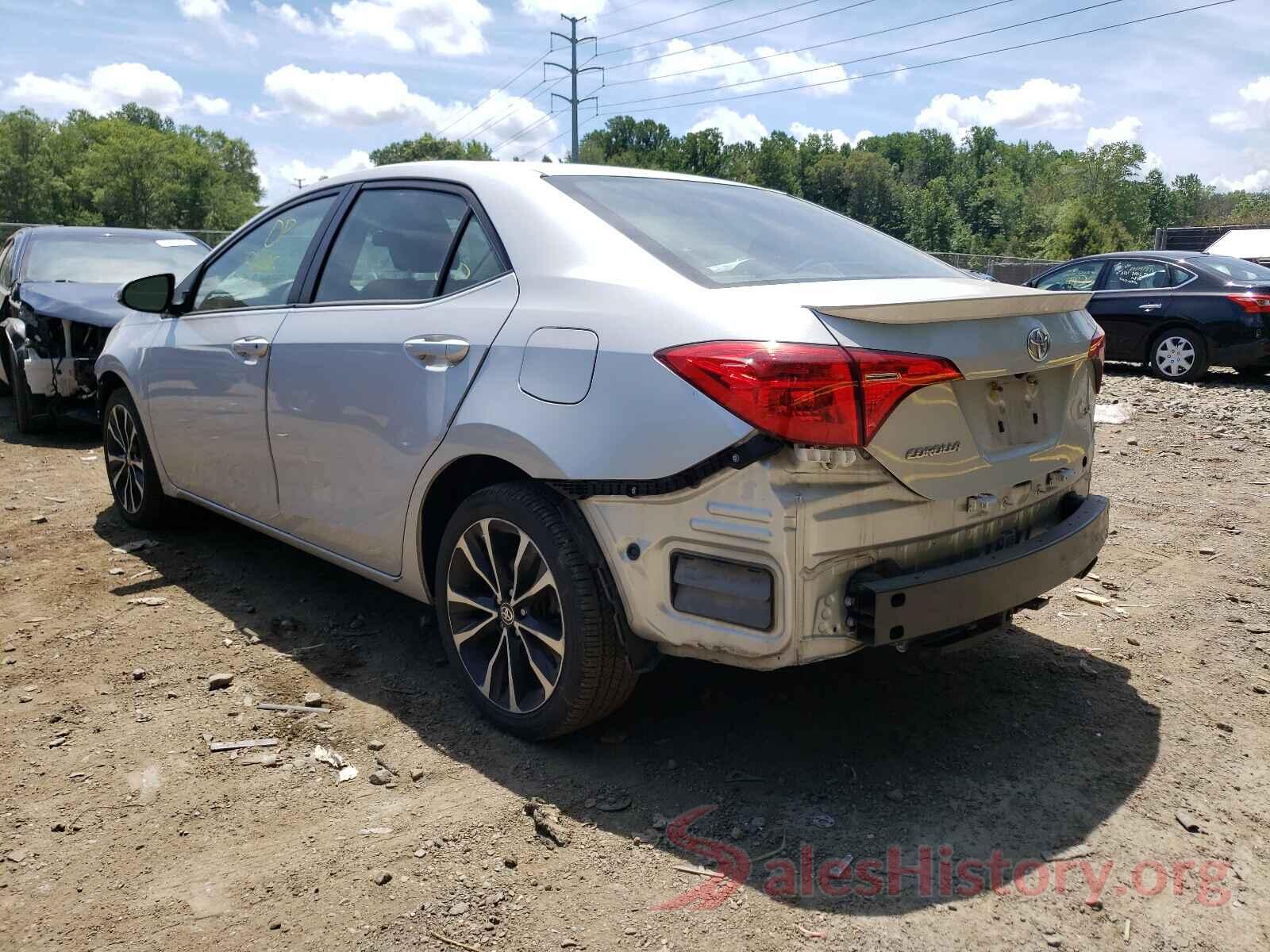 2T1BURHE9KC155852 2019 TOYOTA COROLLA