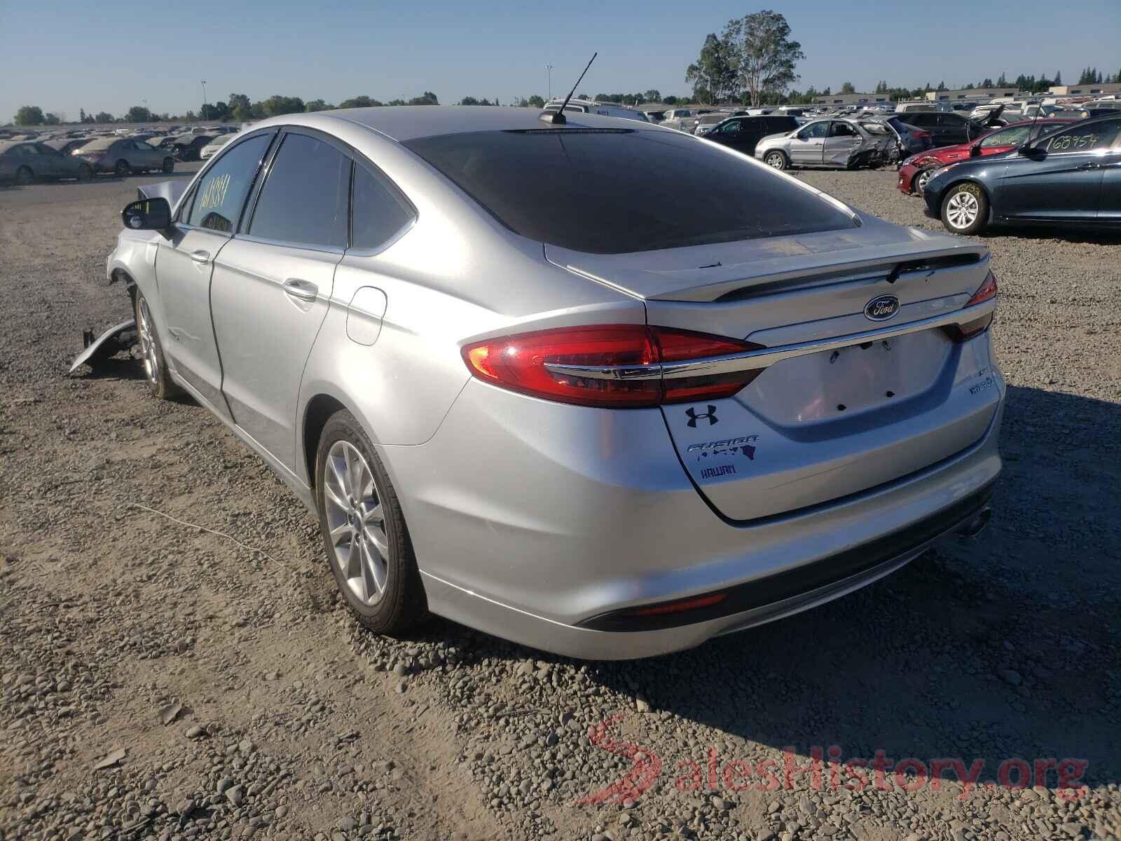 3FA6P0LU4HR216276 2017 FORD FUSION