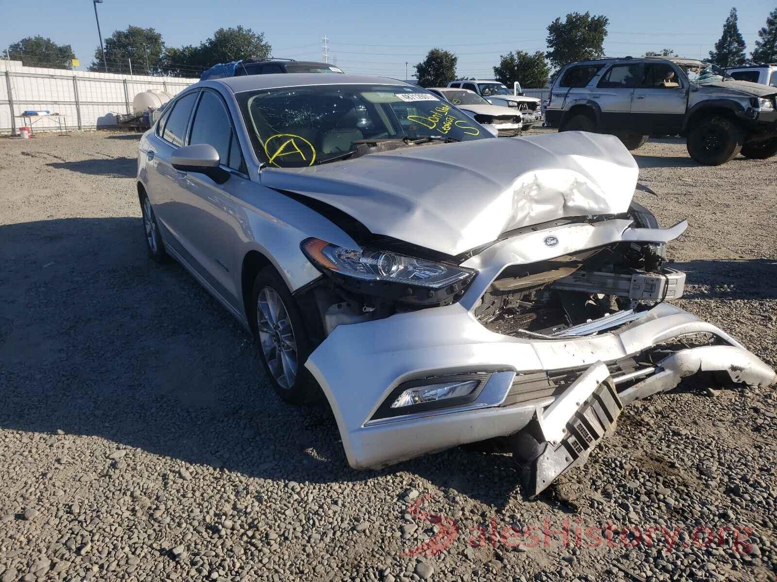 3FA6P0LU4HR216276 2017 FORD FUSION