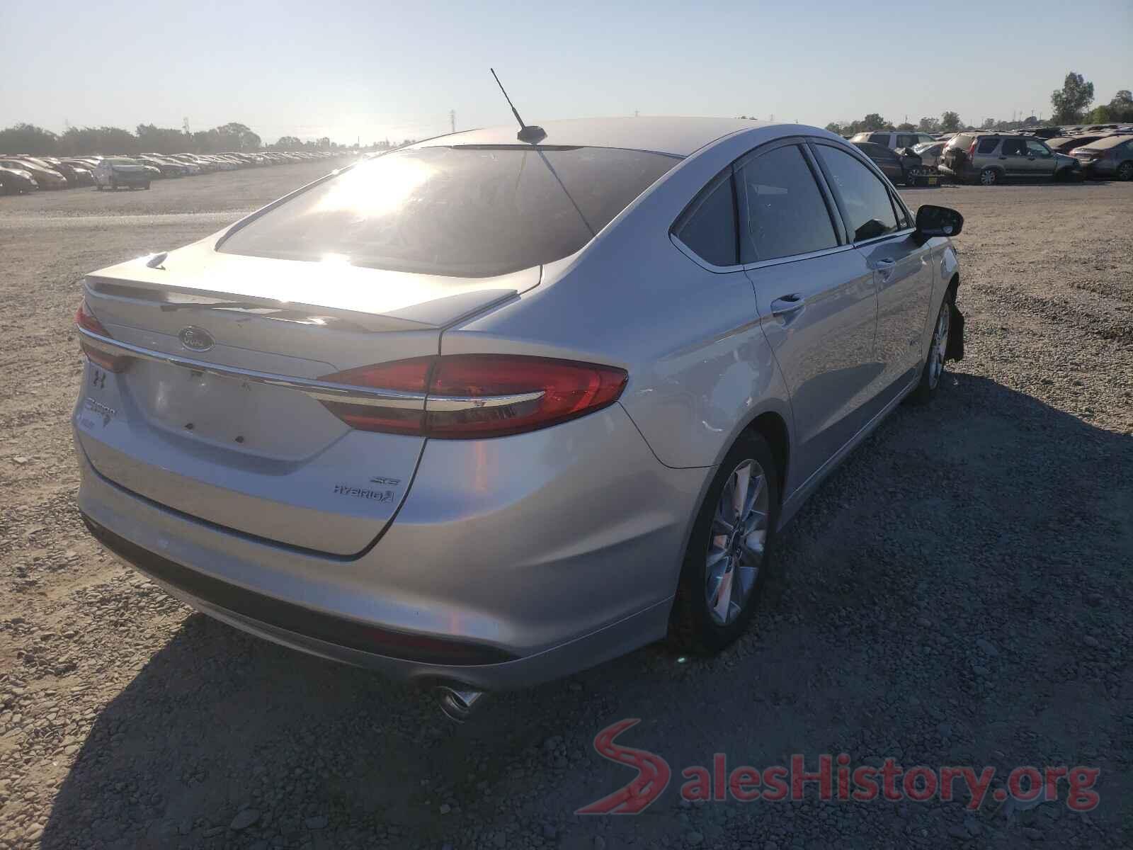 3FA6P0LU4HR216276 2017 FORD FUSION