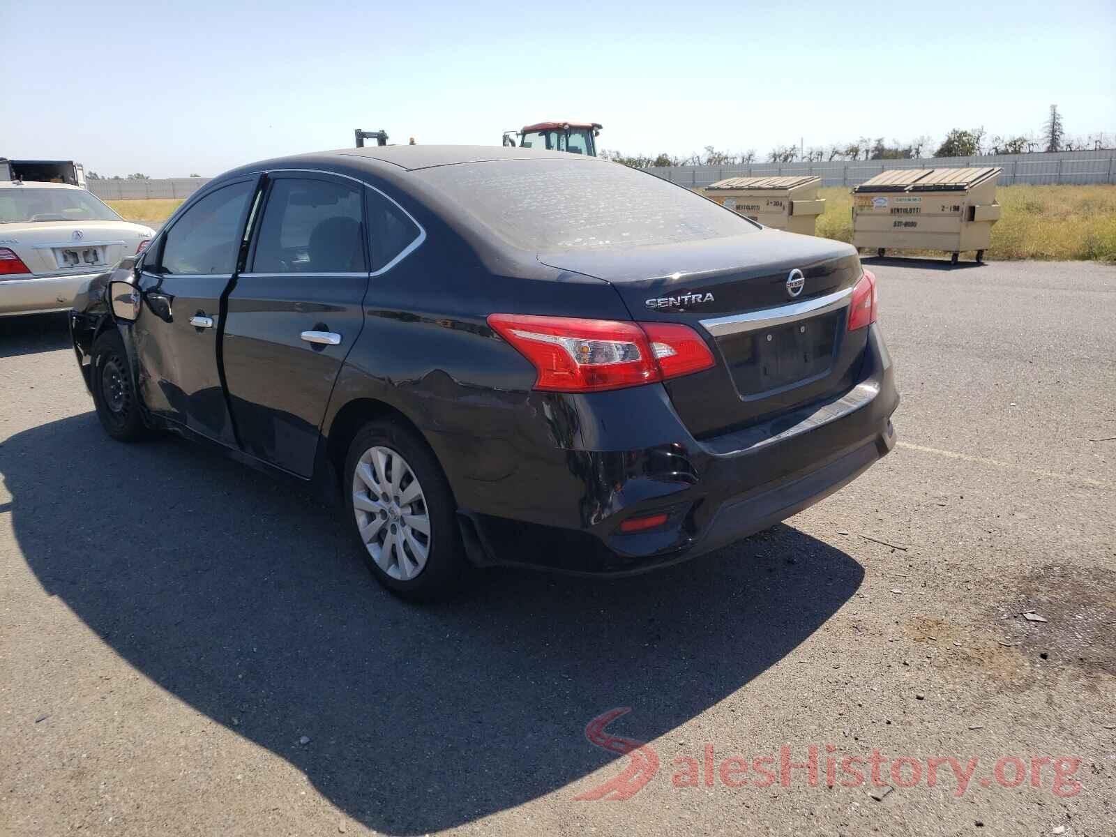 3N1AB7AP1GY303827 2016 NISSAN SENTRA