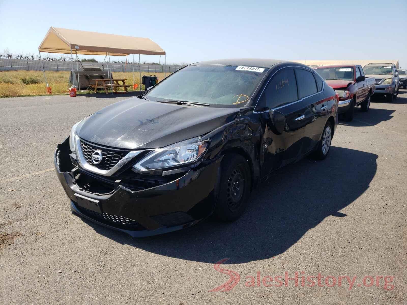 3N1AB7AP1GY303827 2016 NISSAN SENTRA