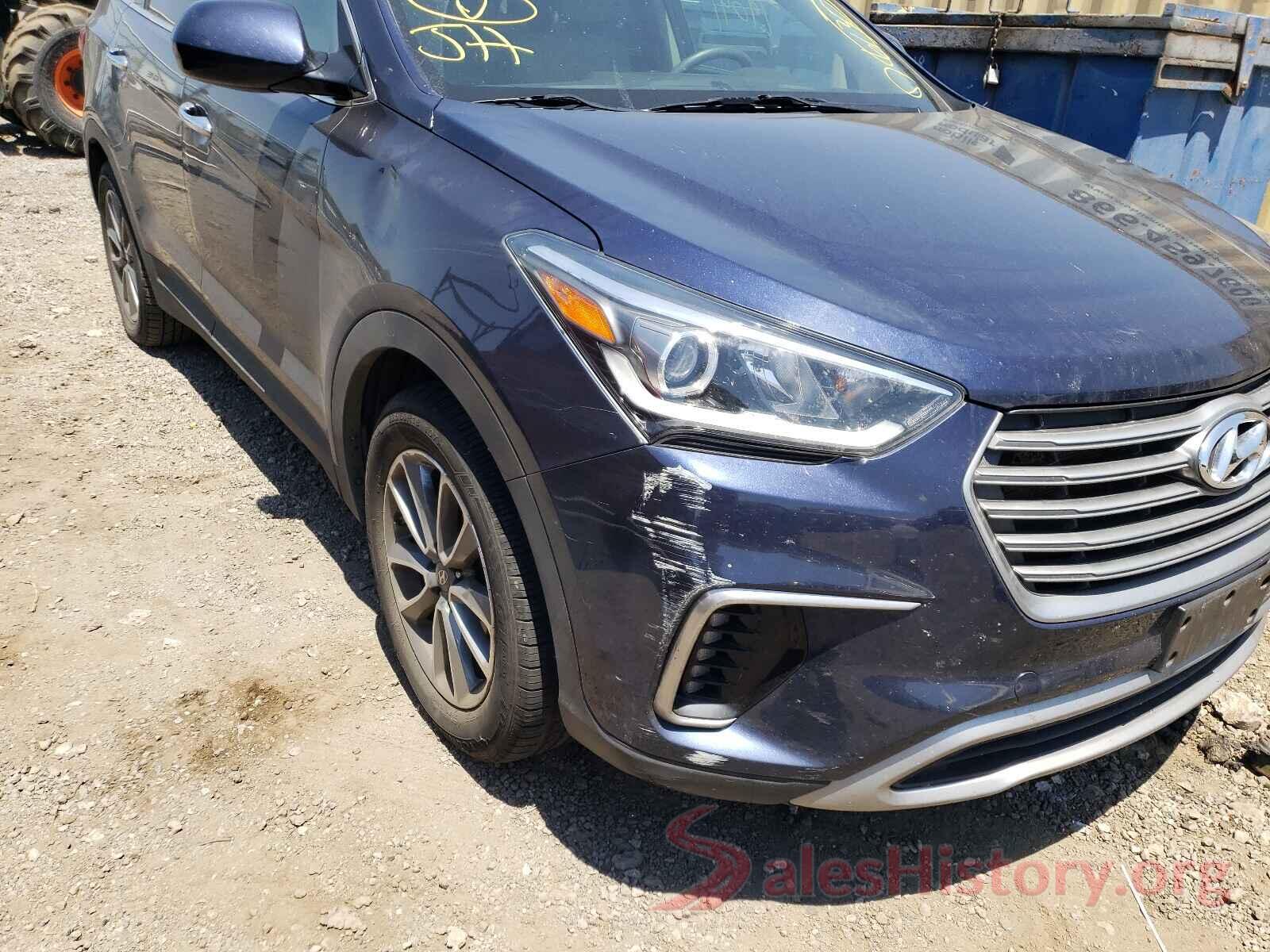 KM8SM4HF2HU201962 2017 HYUNDAI SANTA FE