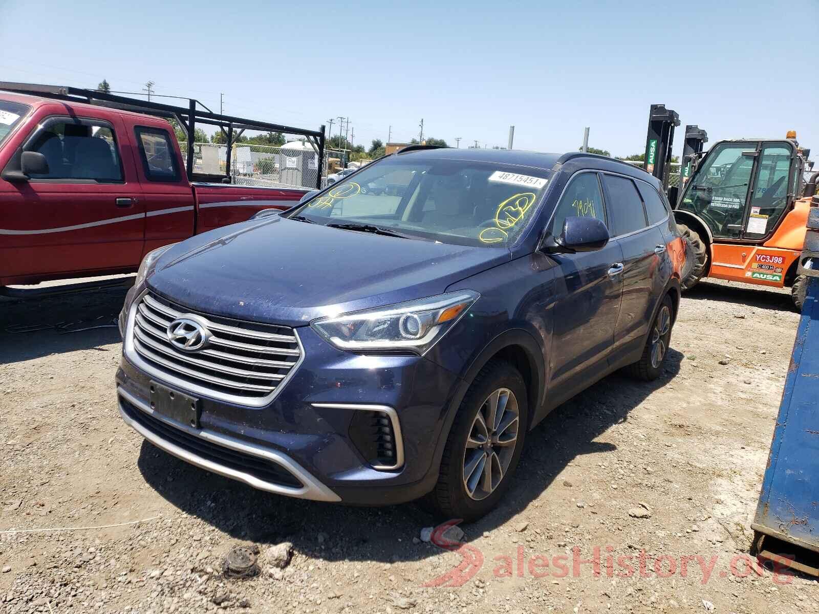 KM8SM4HF2HU201962 2017 HYUNDAI SANTA FE