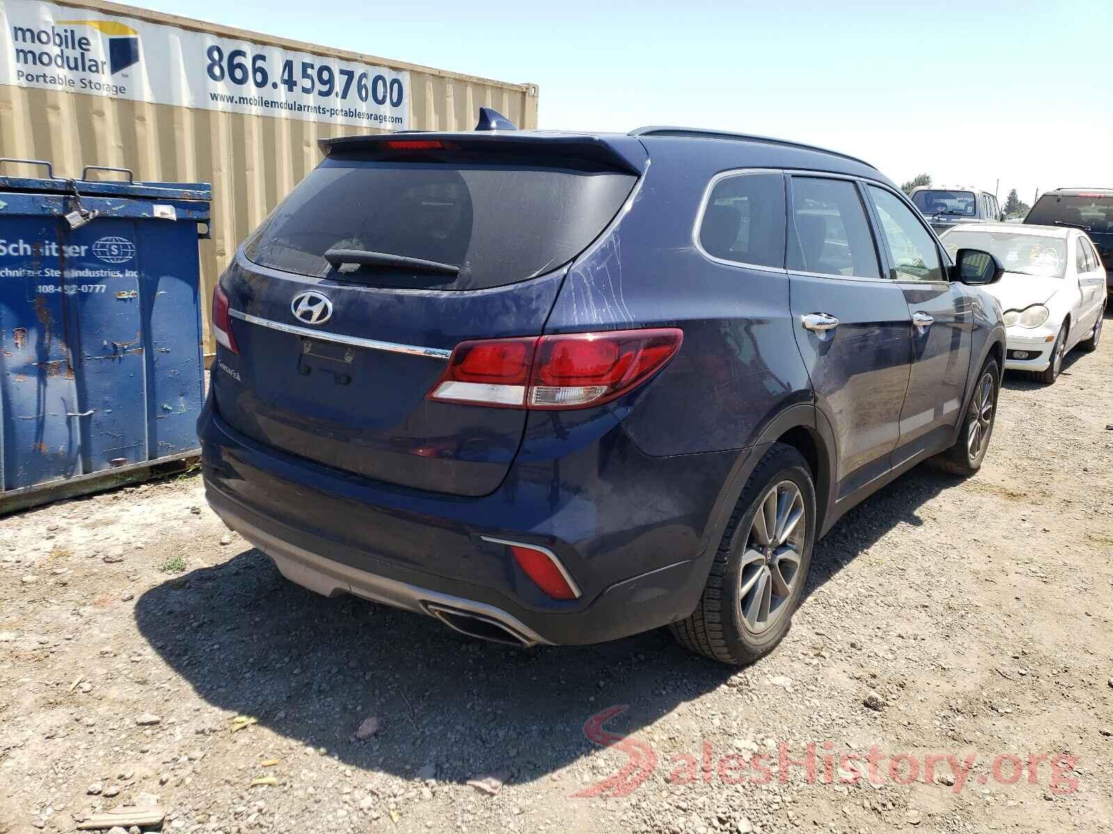 KM8SM4HF2HU201962 2017 HYUNDAI SANTA FE