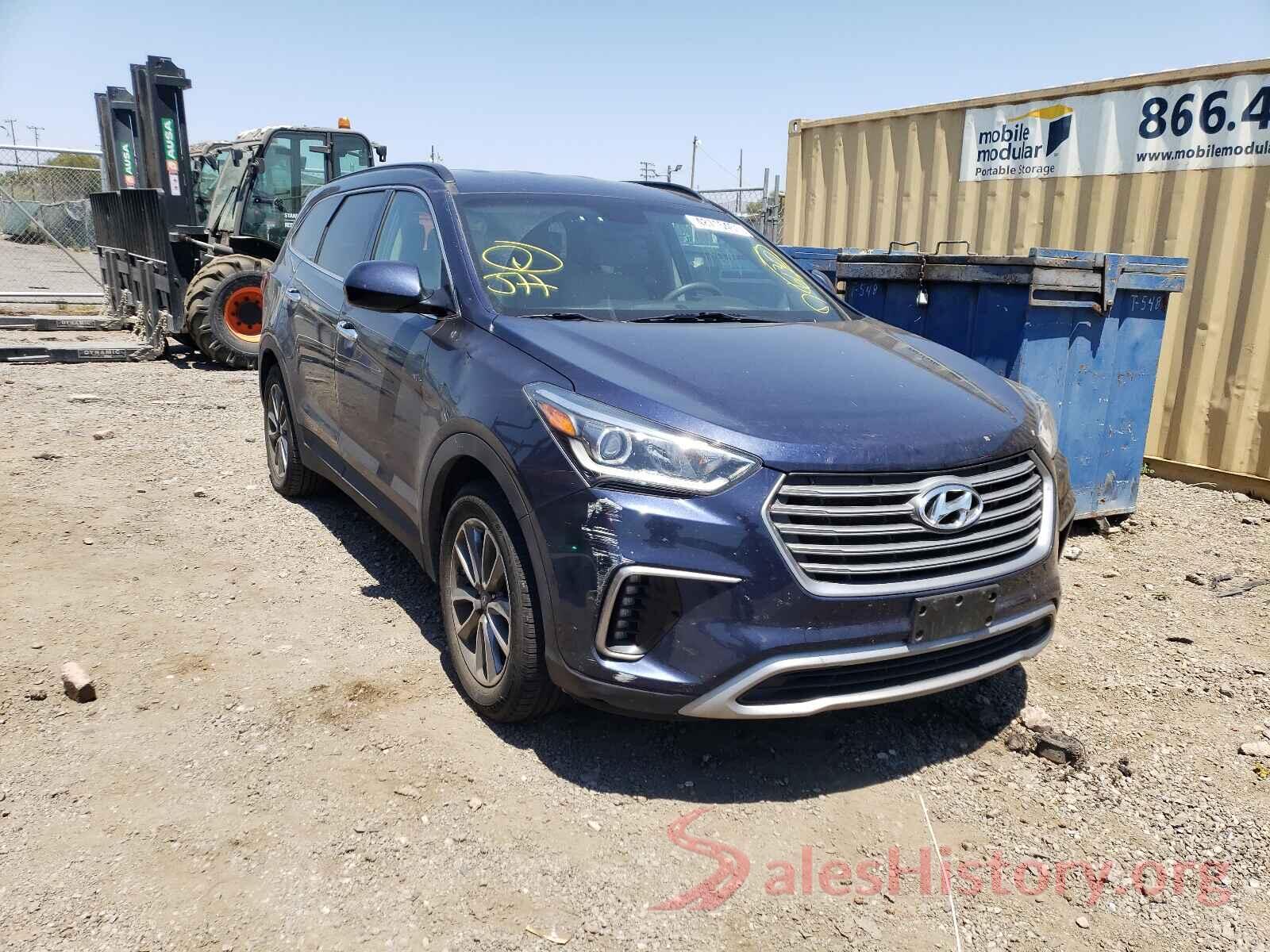 KM8SM4HF2HU201962 2017 HYUNDAI SANTA FE