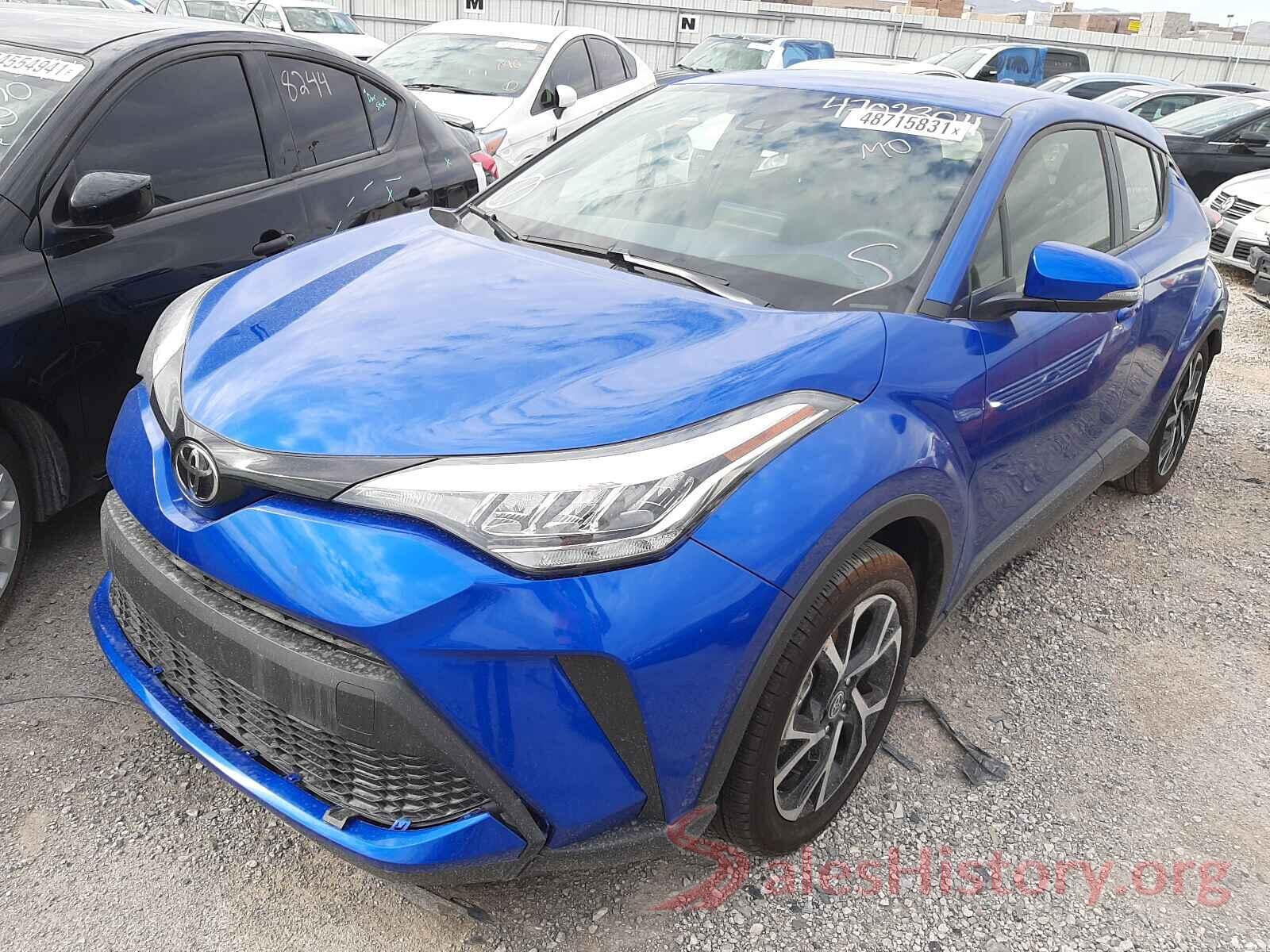 JTNKHMBX1L1082382 2020 TOYOTA C-HR