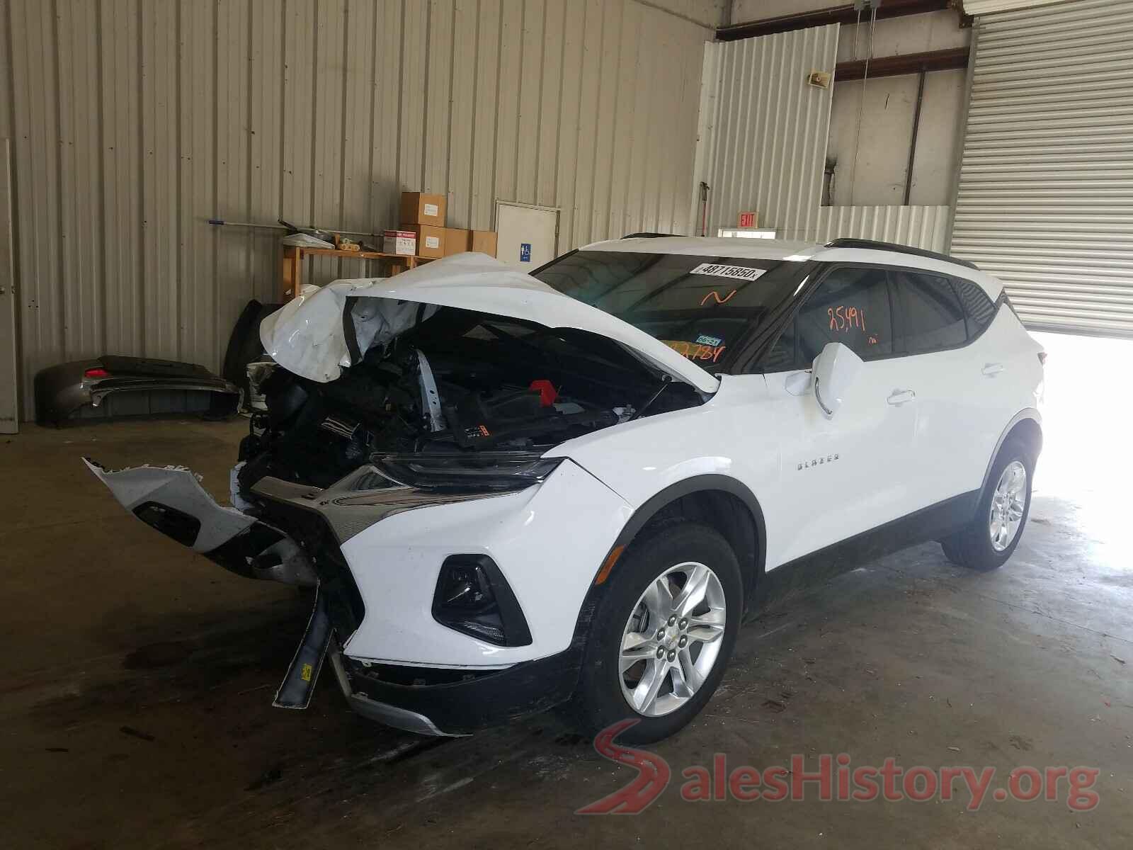 3GNKBCRSXKS682784 2019 CHEVROLET BLAZER 2LT