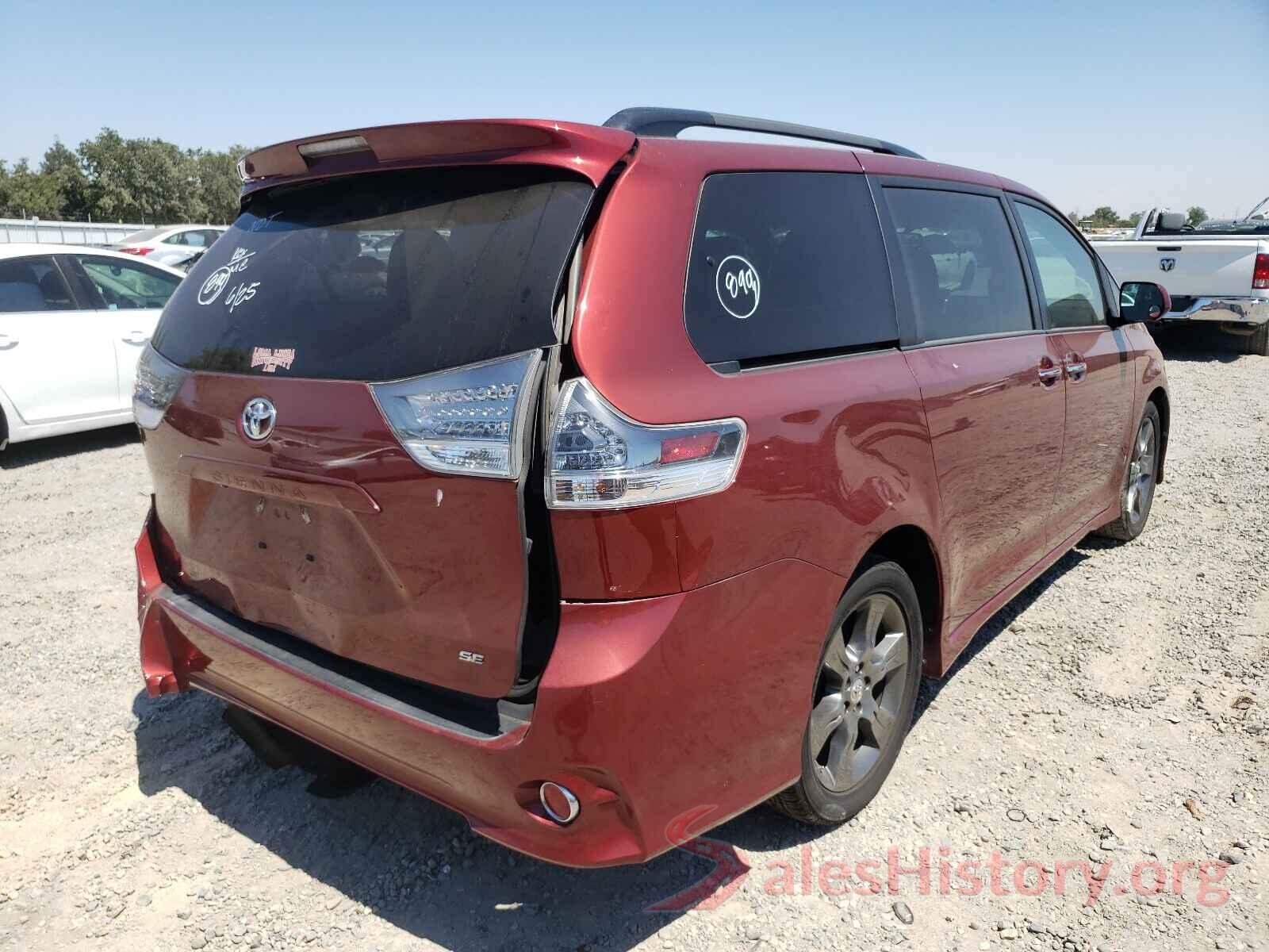 5TDXK3DC8GS746461 2016 TOYOTA SIENNA