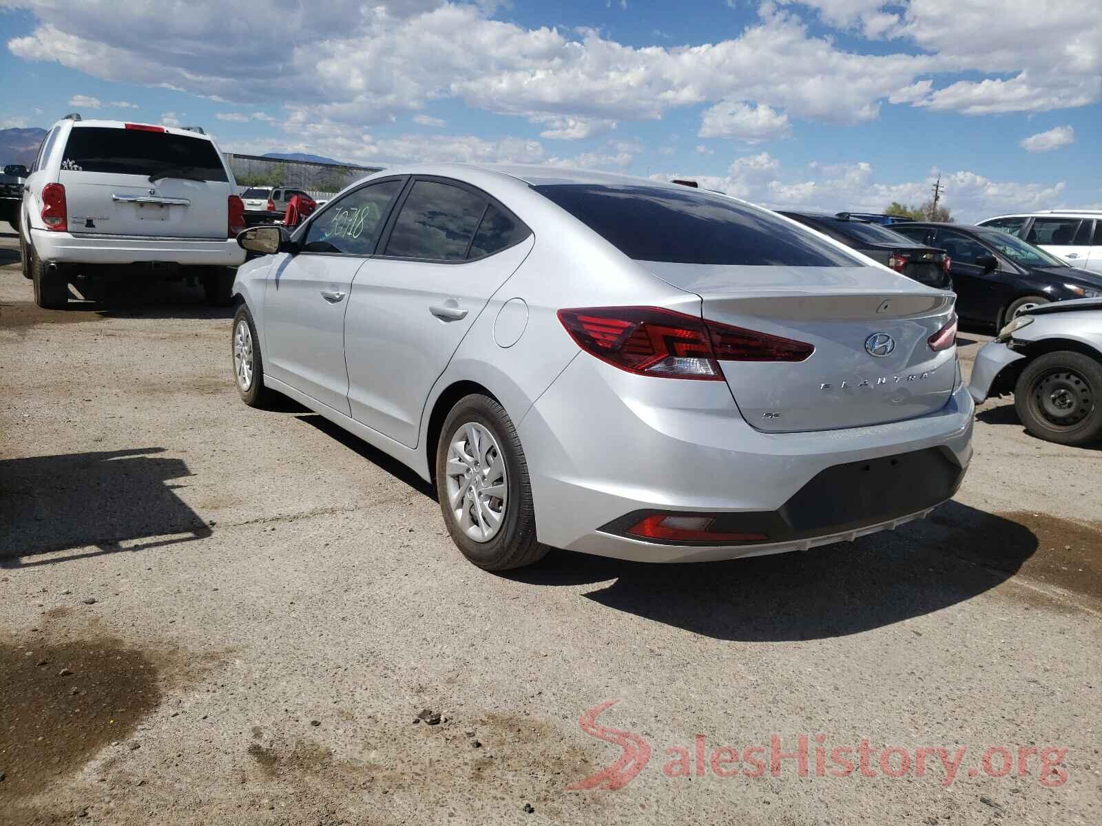 KMHD74LF7KU808695 2019 HYUNDAI ELANTRA