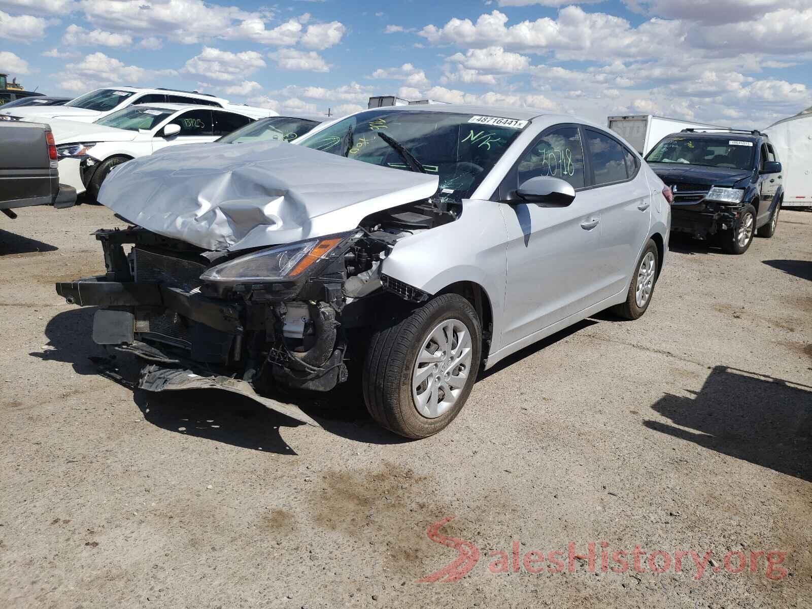 KMHD74LF7KU808695 2019 HYUNDAI ELANTRA