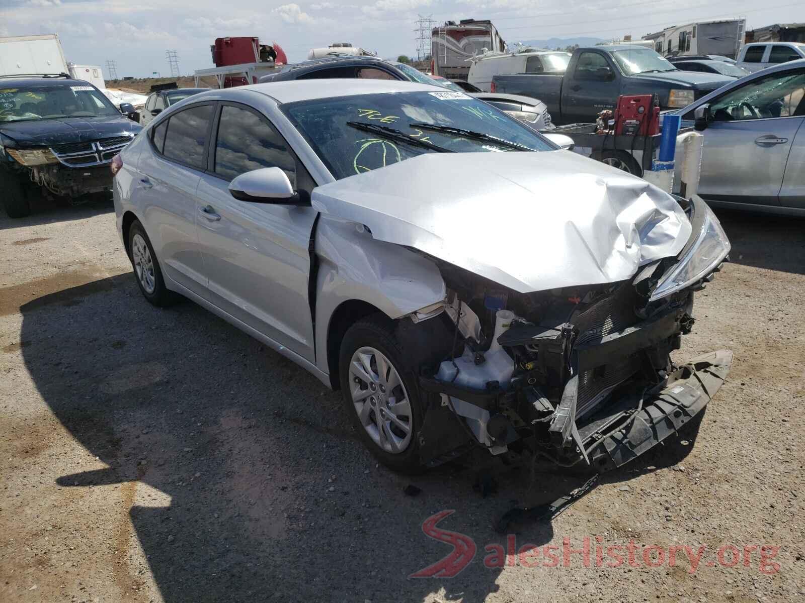 KMHD74LF7KU808695 2019 HYUNDAI ELANTRA