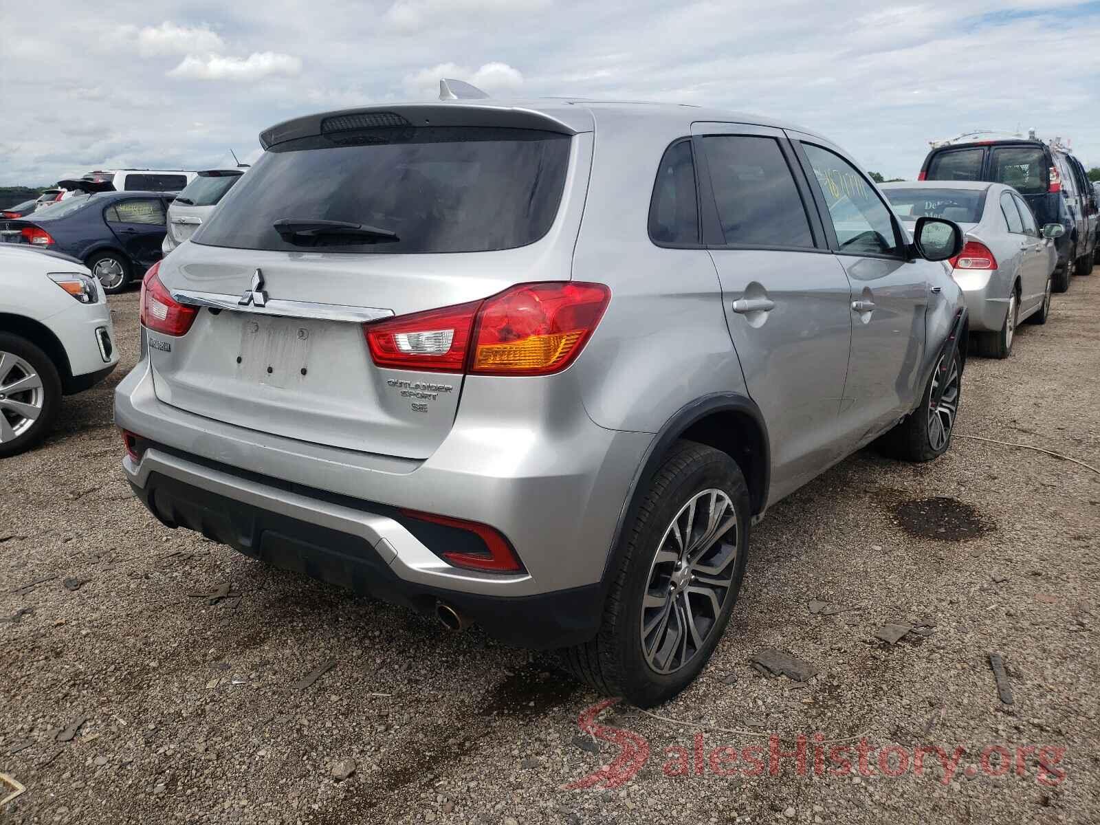 JA4AP4AUXKU012607 2019 MITSUBISHI OUTLANDER