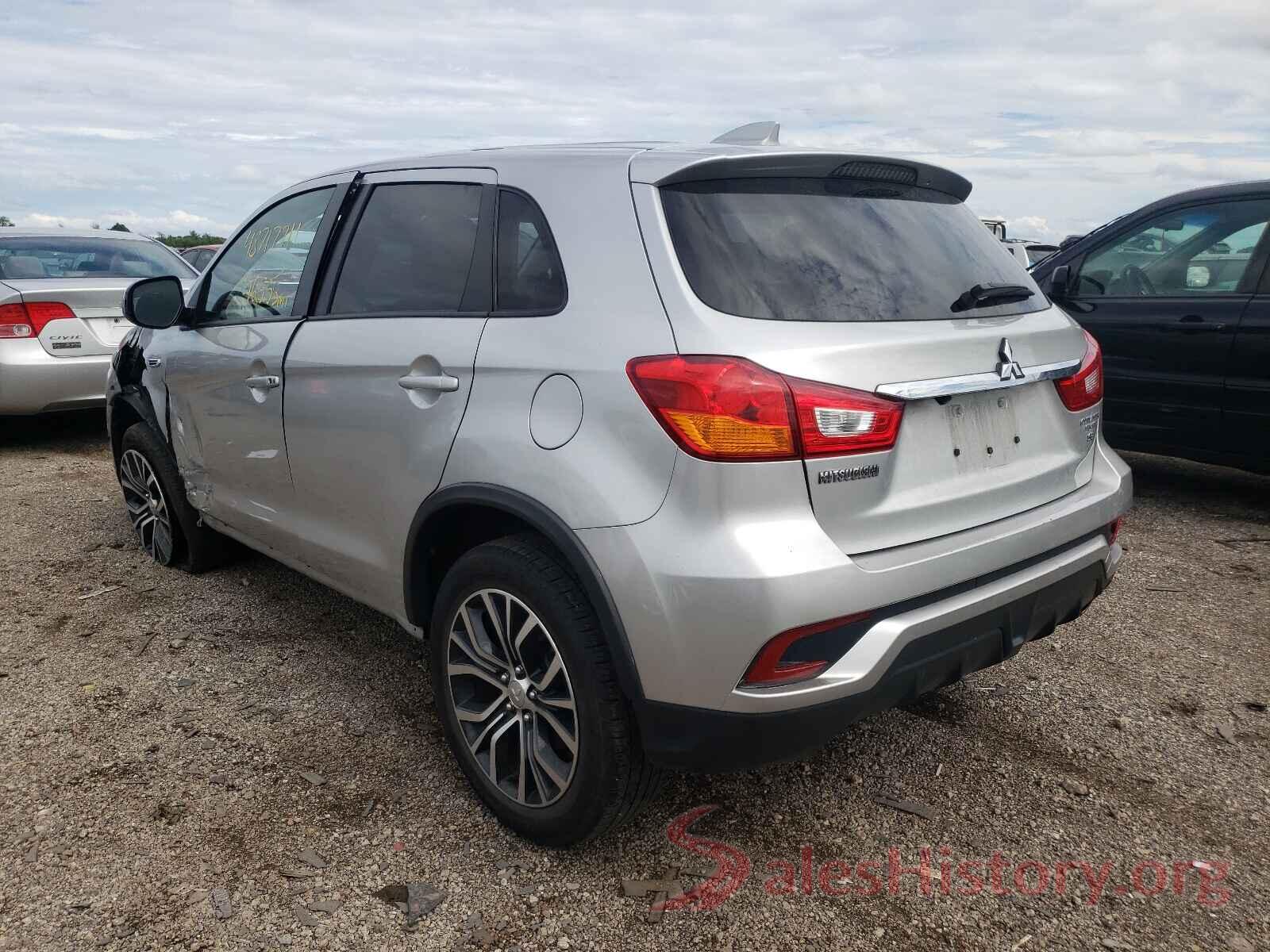 JA4AP4AUXKU012607 2019 MITSUBISHI OUTLANDER