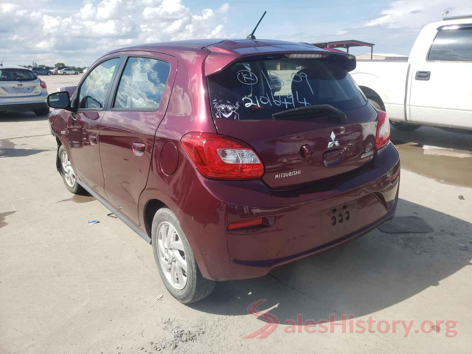 ML32A4HJXHH005815 2017 MITSUBISHI MIRAGE