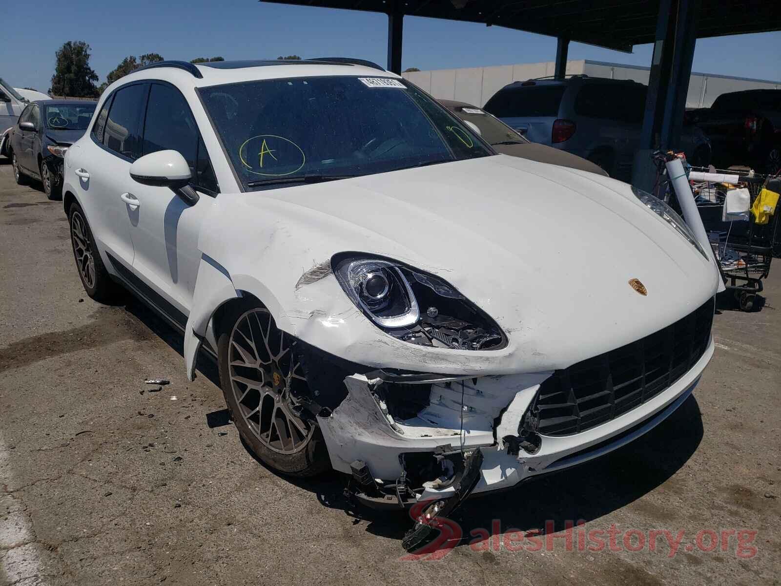 WP1AB2A5XHLB17582 2017 PORSCHE MACAN