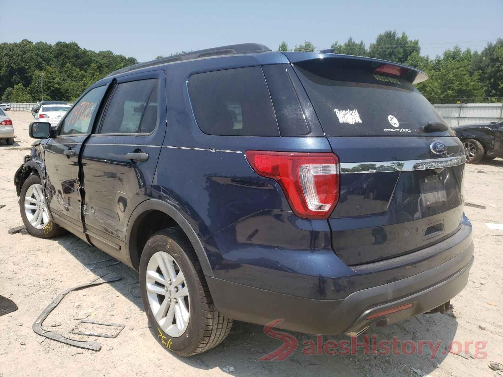 1FM5K7B83GGB01087 2016 FORD EXPLORER