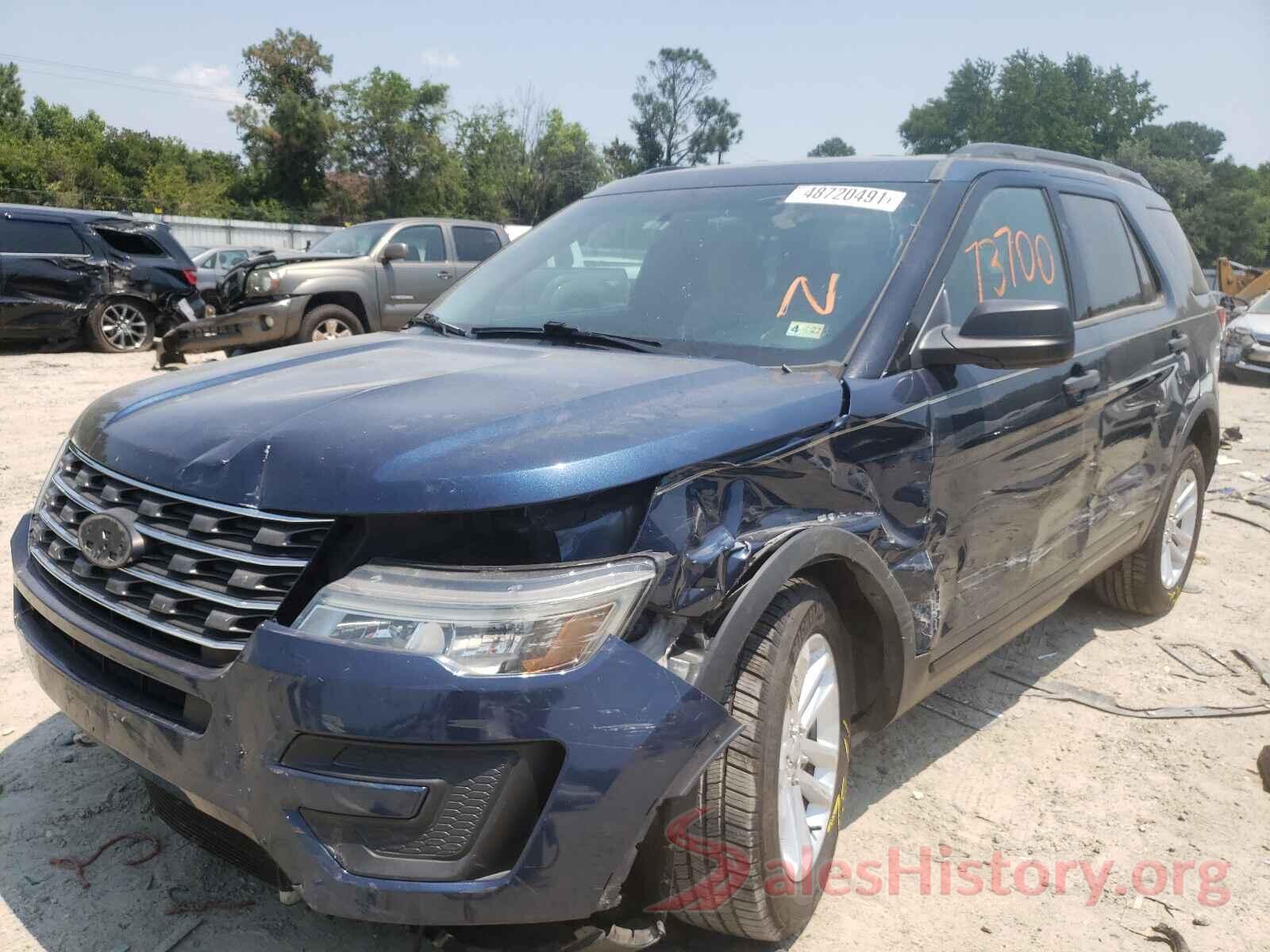 1FM5K7B83GGB01087 2016 FORD EXPLORER