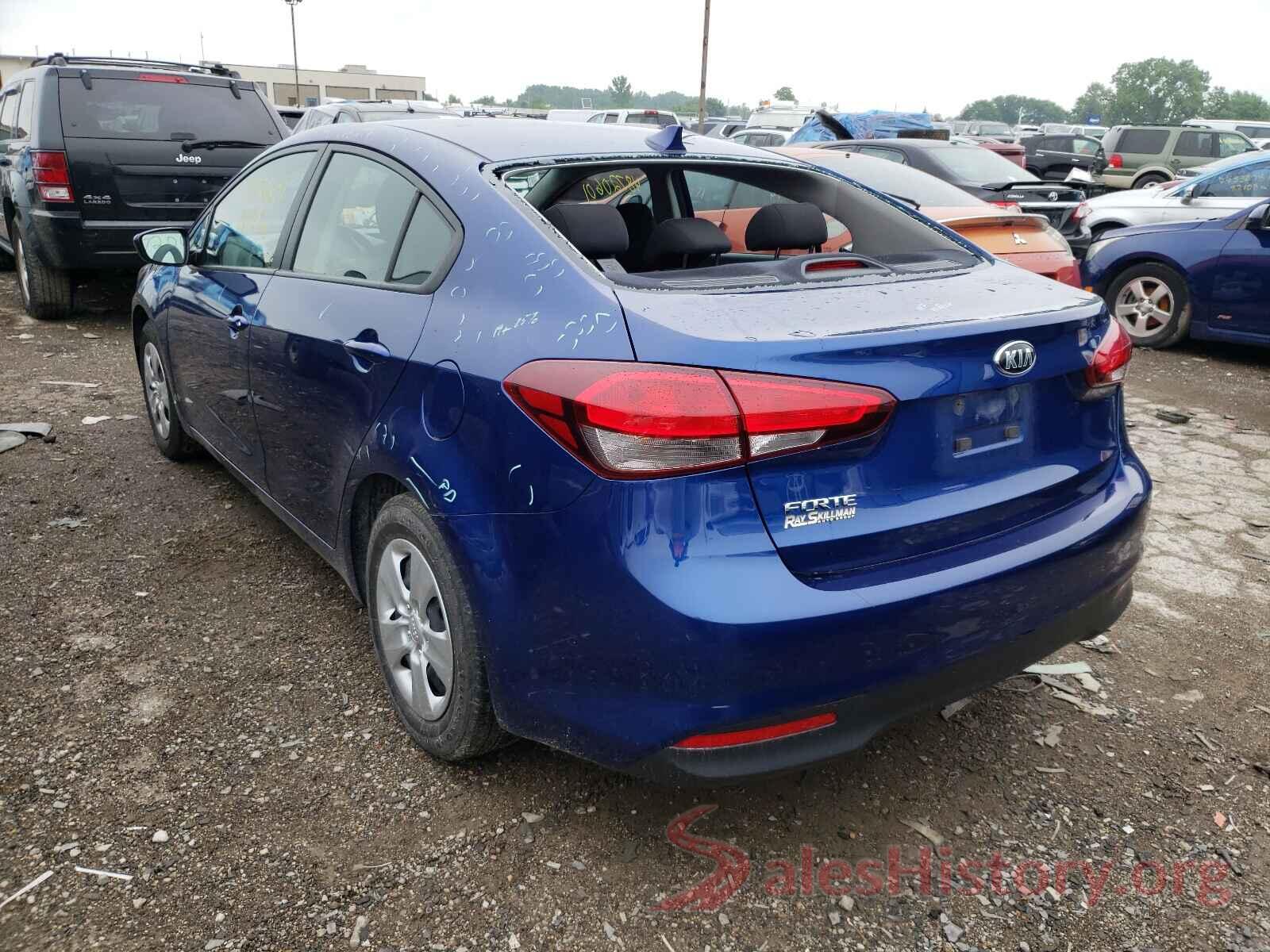 3KPFK4A77JE262274 2018 KIA FORTE