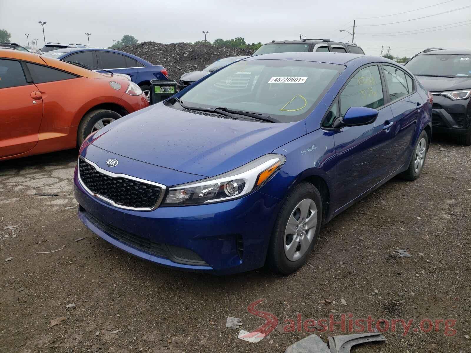 3KPFK4A77JE262274 2018 KIA FORTE