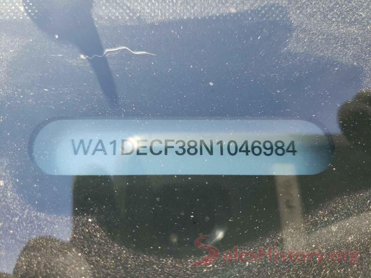 WA1DECF38N1046984 2022 AUDI Q3