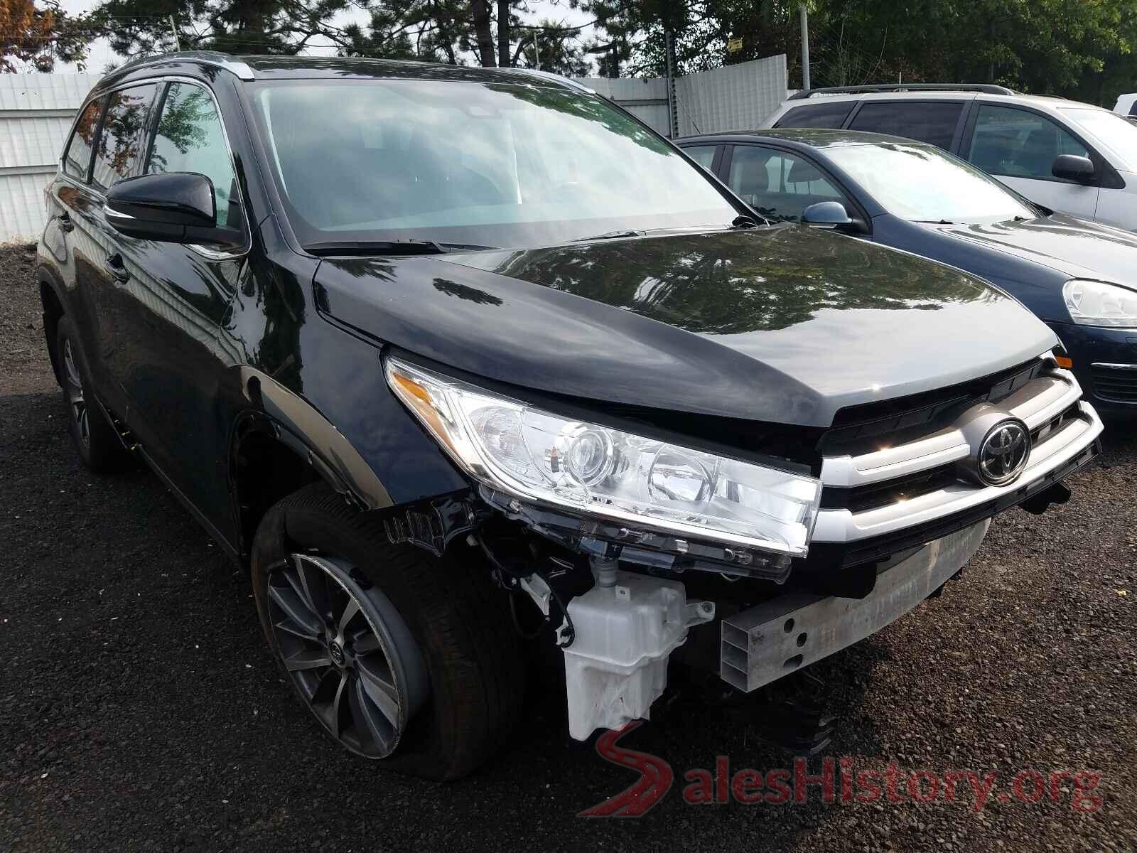 5TDJZRFH9KS736348 2019 TOYOTA HIGHLANDER