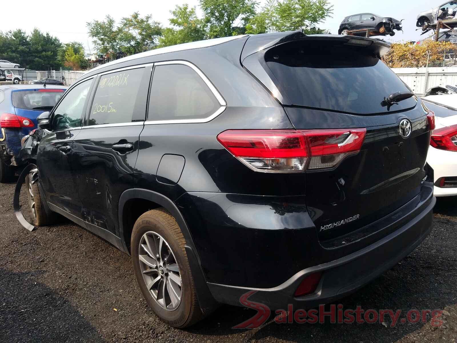 5TDJZRFH9KS736348 2019 TOYOTA HIGHLANDER