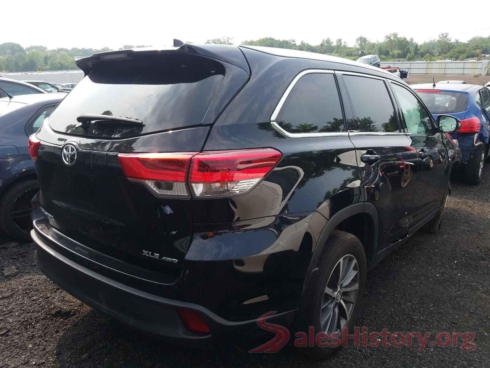 5TDJZRFH9KS736348 2019 TOYOTA HIGHLANDER