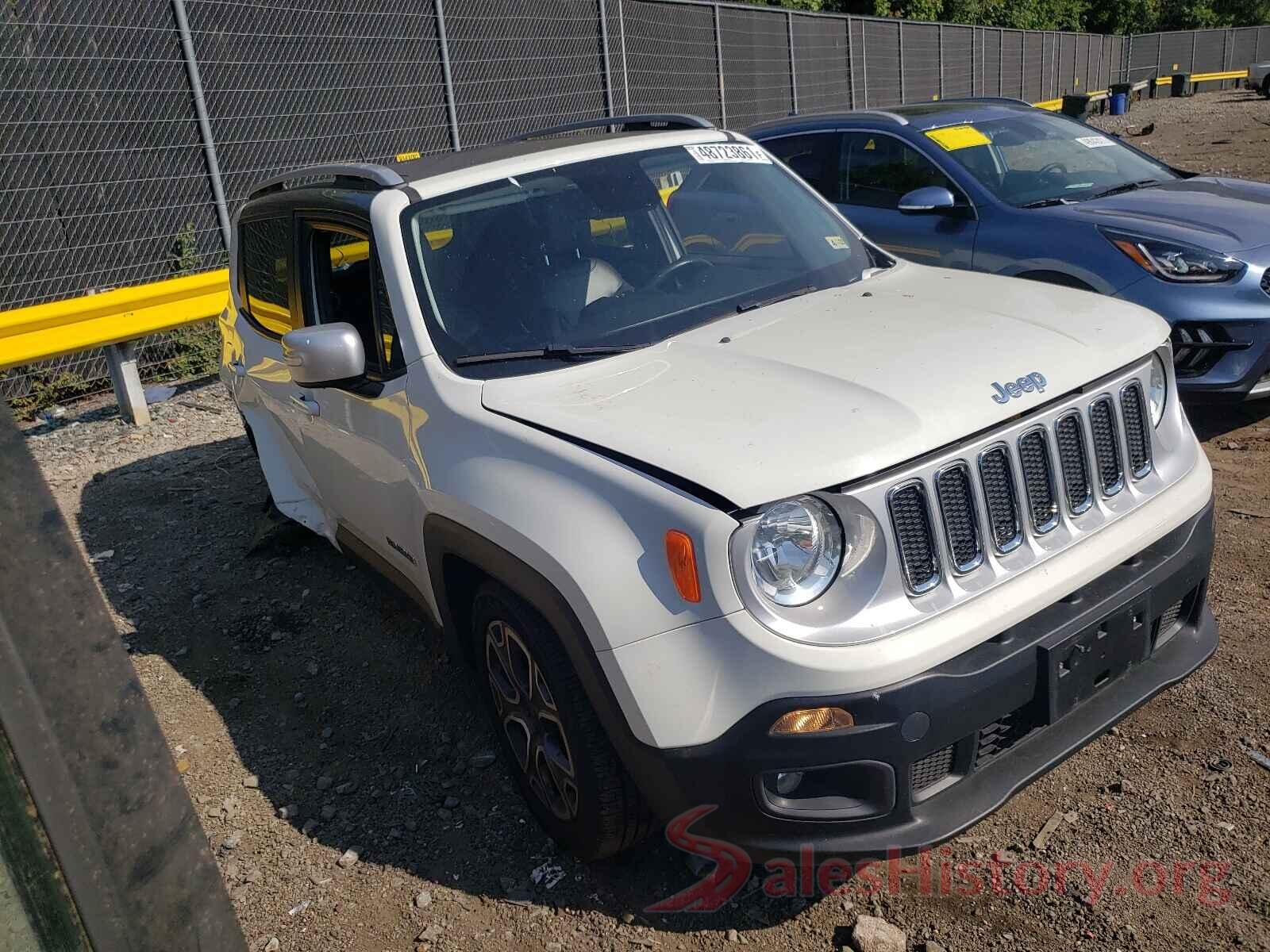 ZACCJADT0GPC74131 2016 JEEP RENEGADE