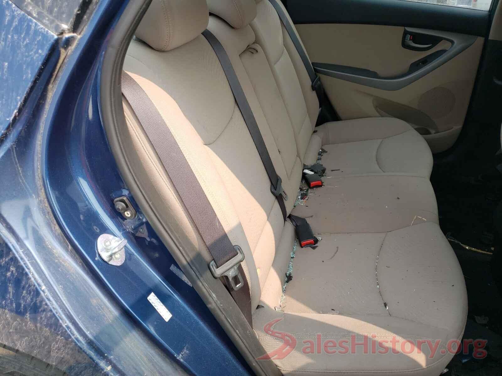 KMHDH4AE3GU643386 2016 HYUNDAI ELANTRA