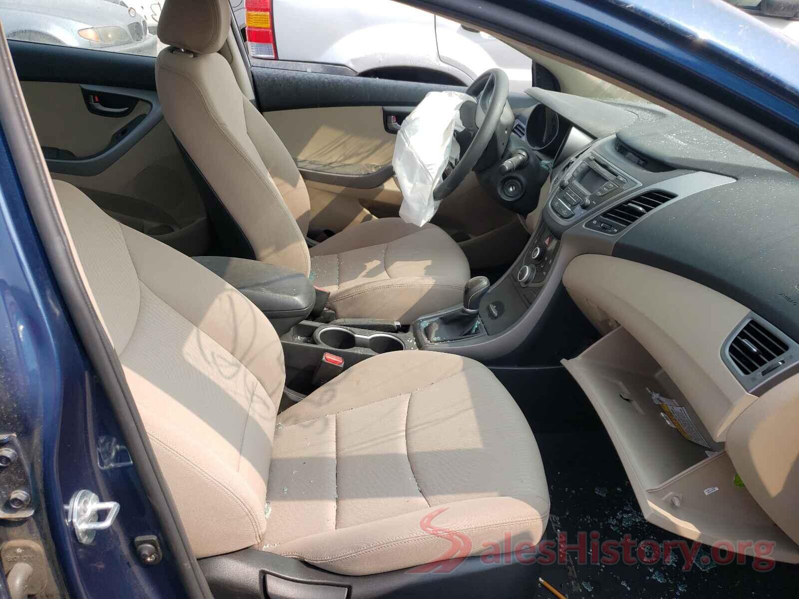 KMHDH4AE3GU643386 2016 HYUNDAI ELANTRA