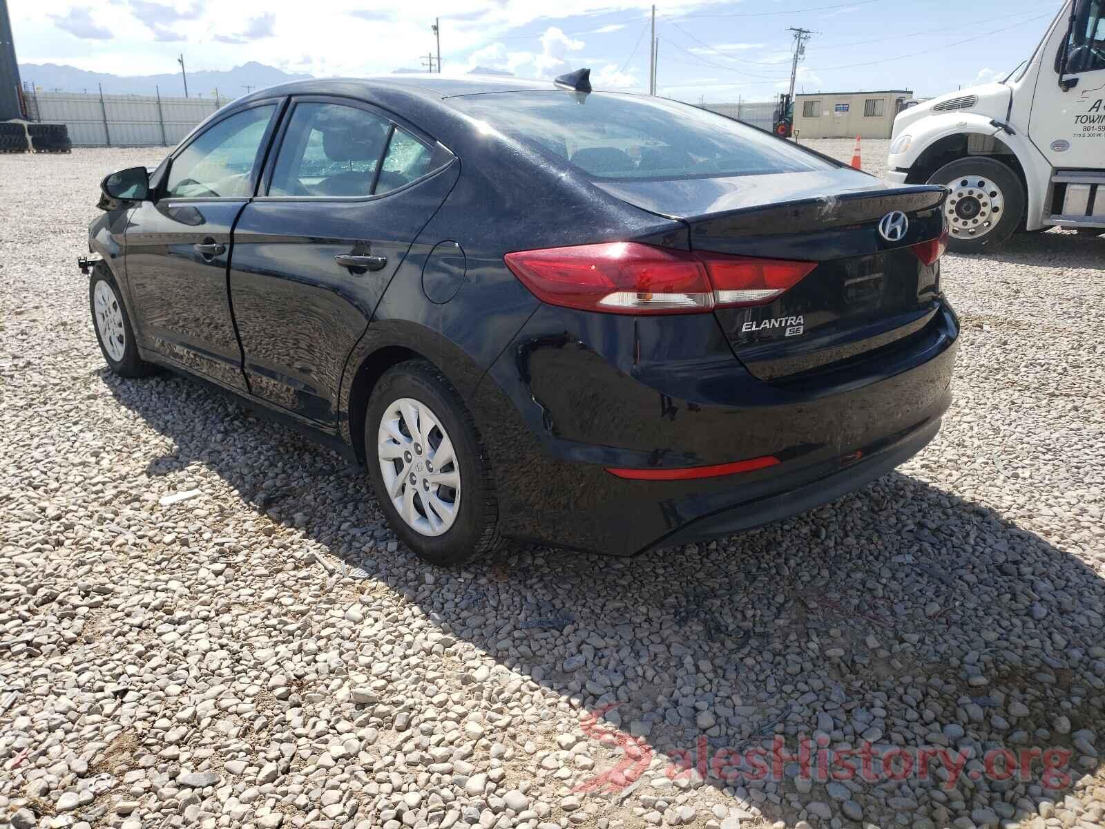 5NPD74LF3HH190640 2017 HYUNDAI ELANTRA