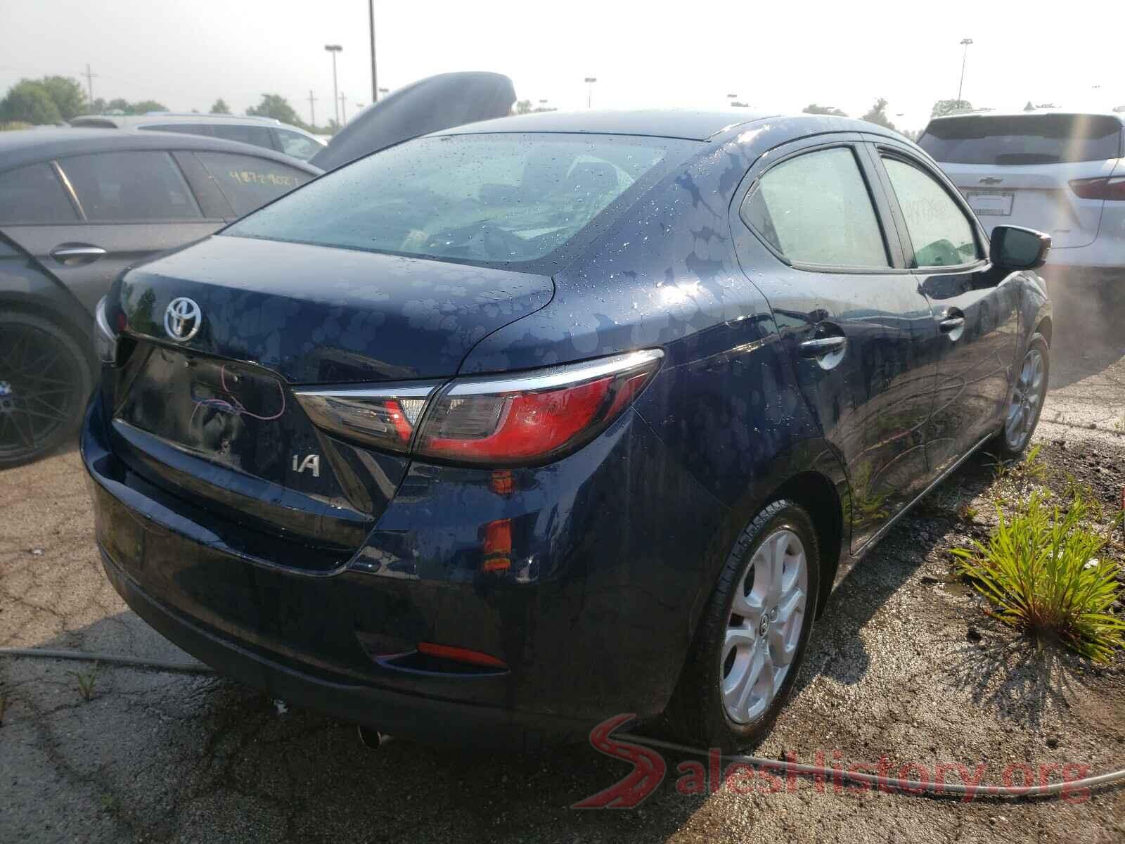 3MYDLBYV2HY187572 2017 TOYOTA YARIS