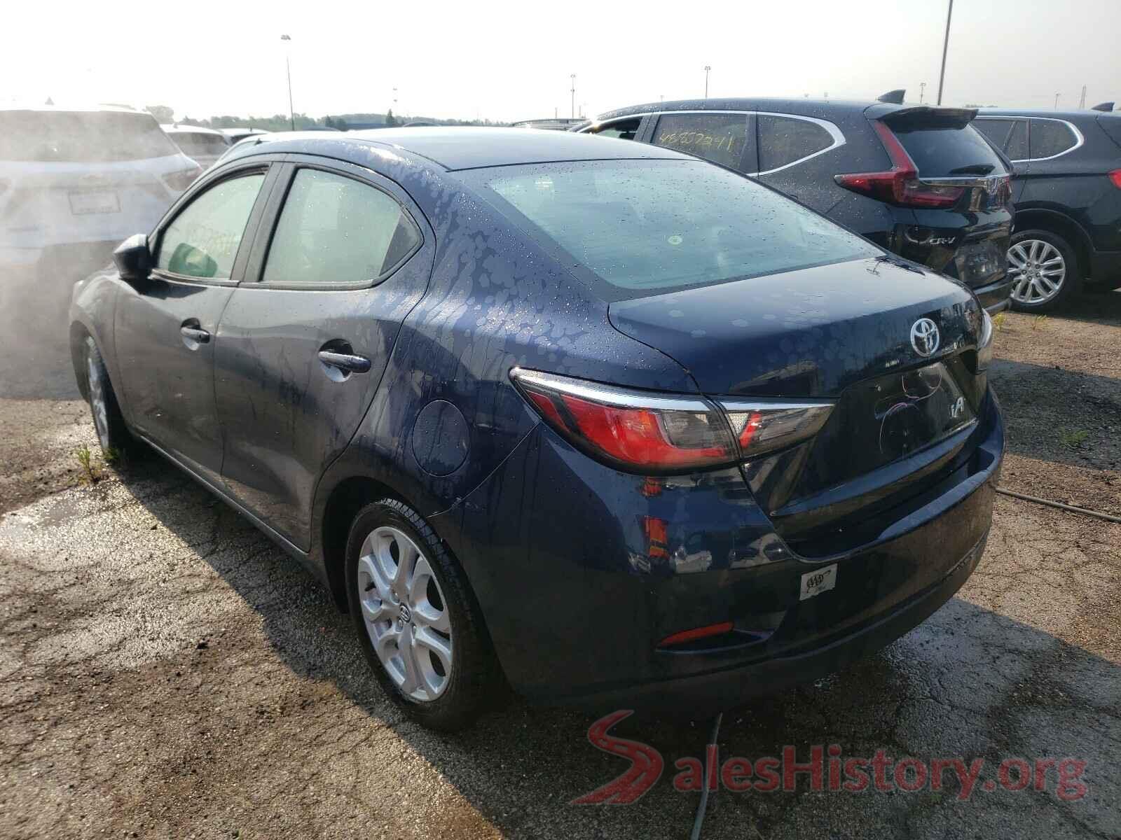 3MYDLBYV2HY187572 2017 TOYOTA YARIS