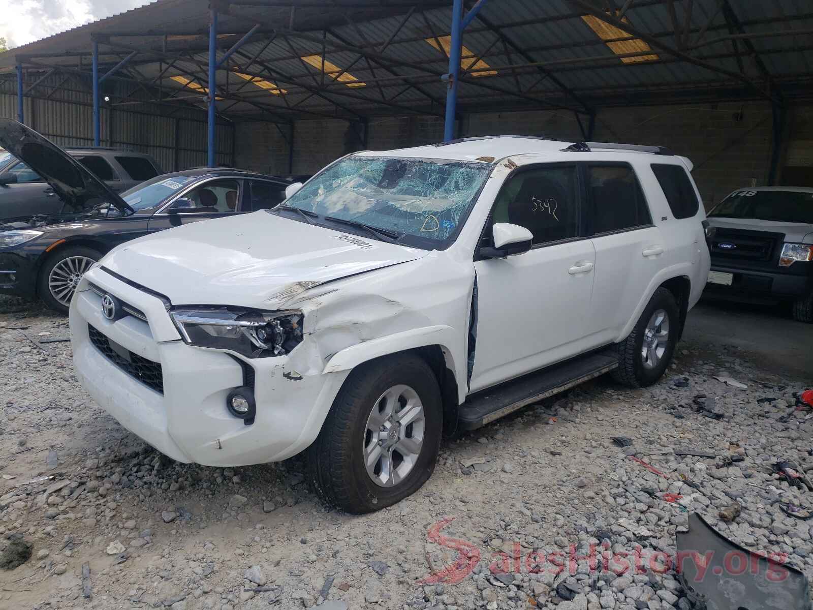 JTEEU5JR0M5240819 2021 TOYOTA 4RUNNER