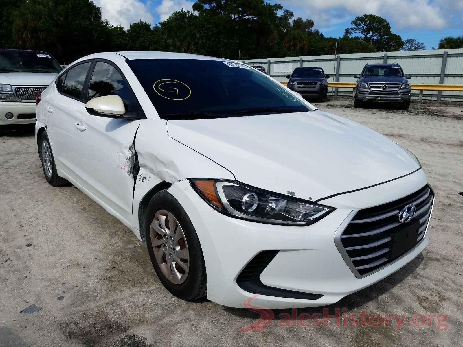 5NPD74LF8HH140378 2017 HYUNDAI ELANTRA