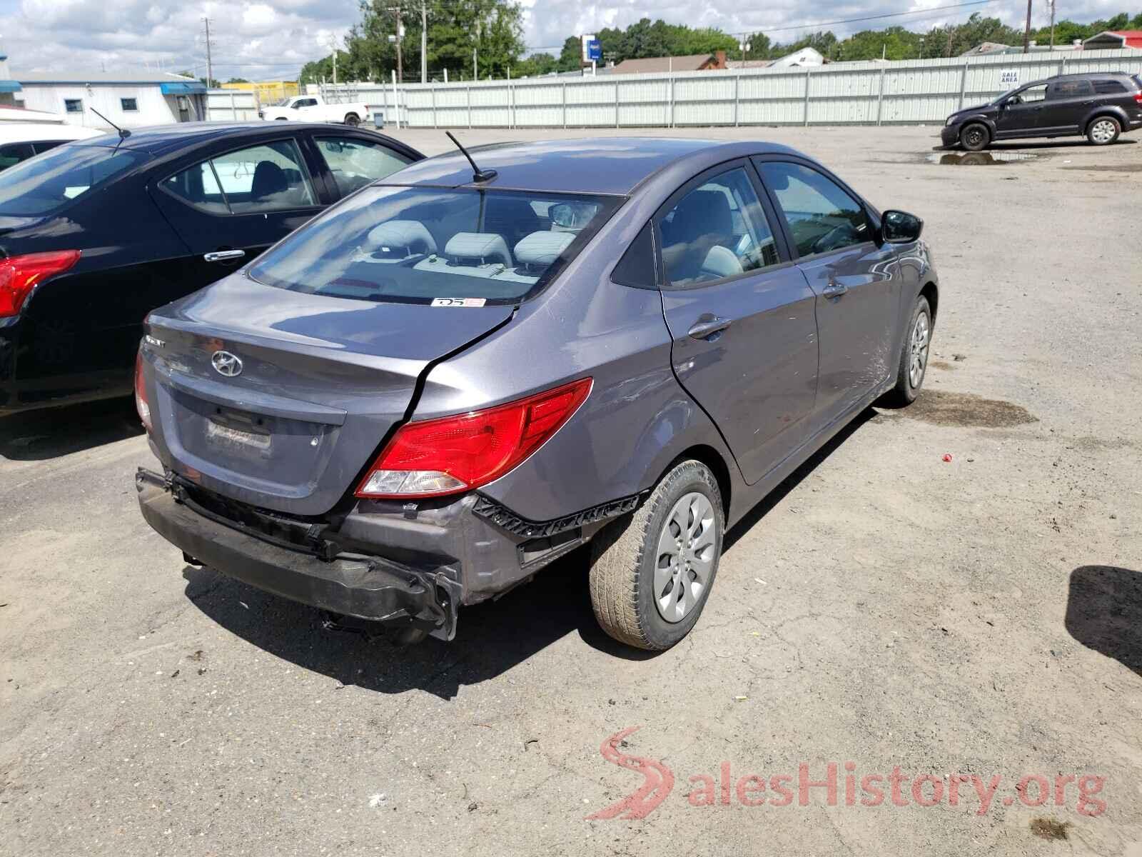 KMHCT4AE2HU168843 2017 HYUNDAI ACCENT