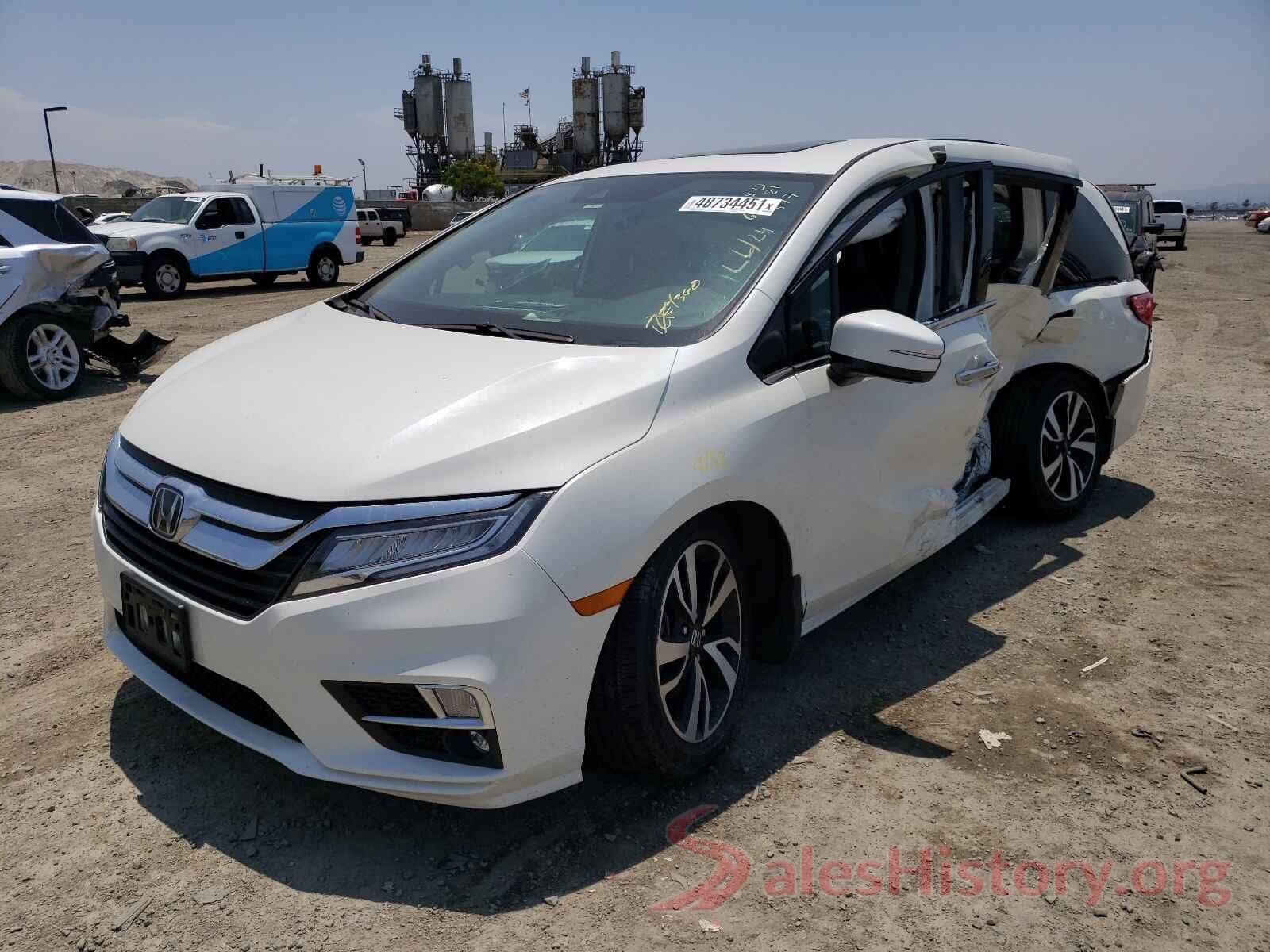 5FNRL6H95JB000423 2018 HONDA ODYSSEY