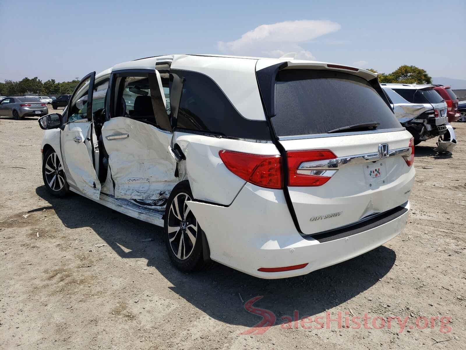 5FNRL6H95JB000423 2018 HONDA ODYSSEY