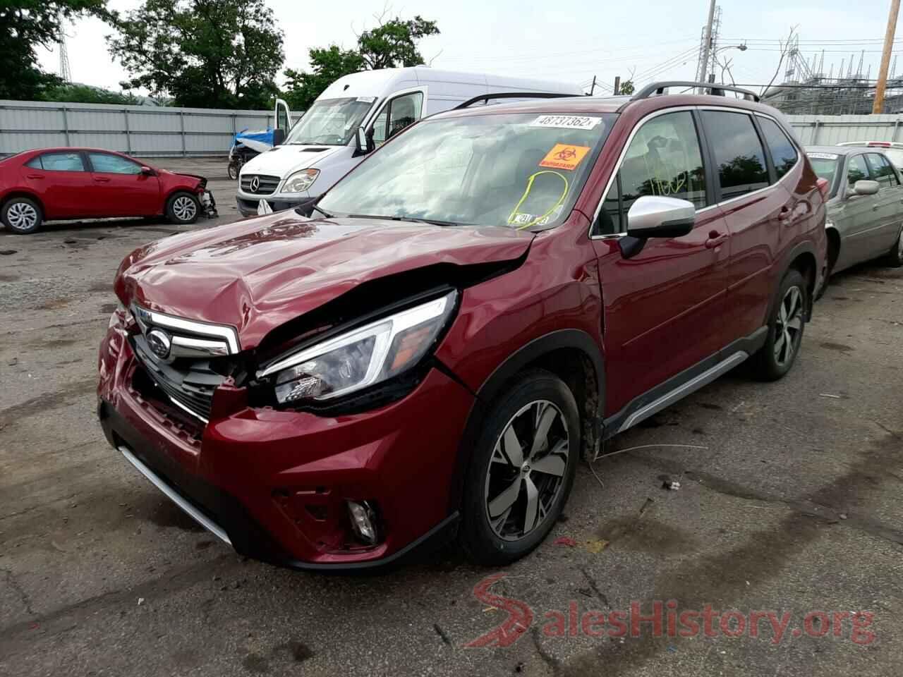 JF2SKAXCXMH529165 2021 SUBARU FORESTER