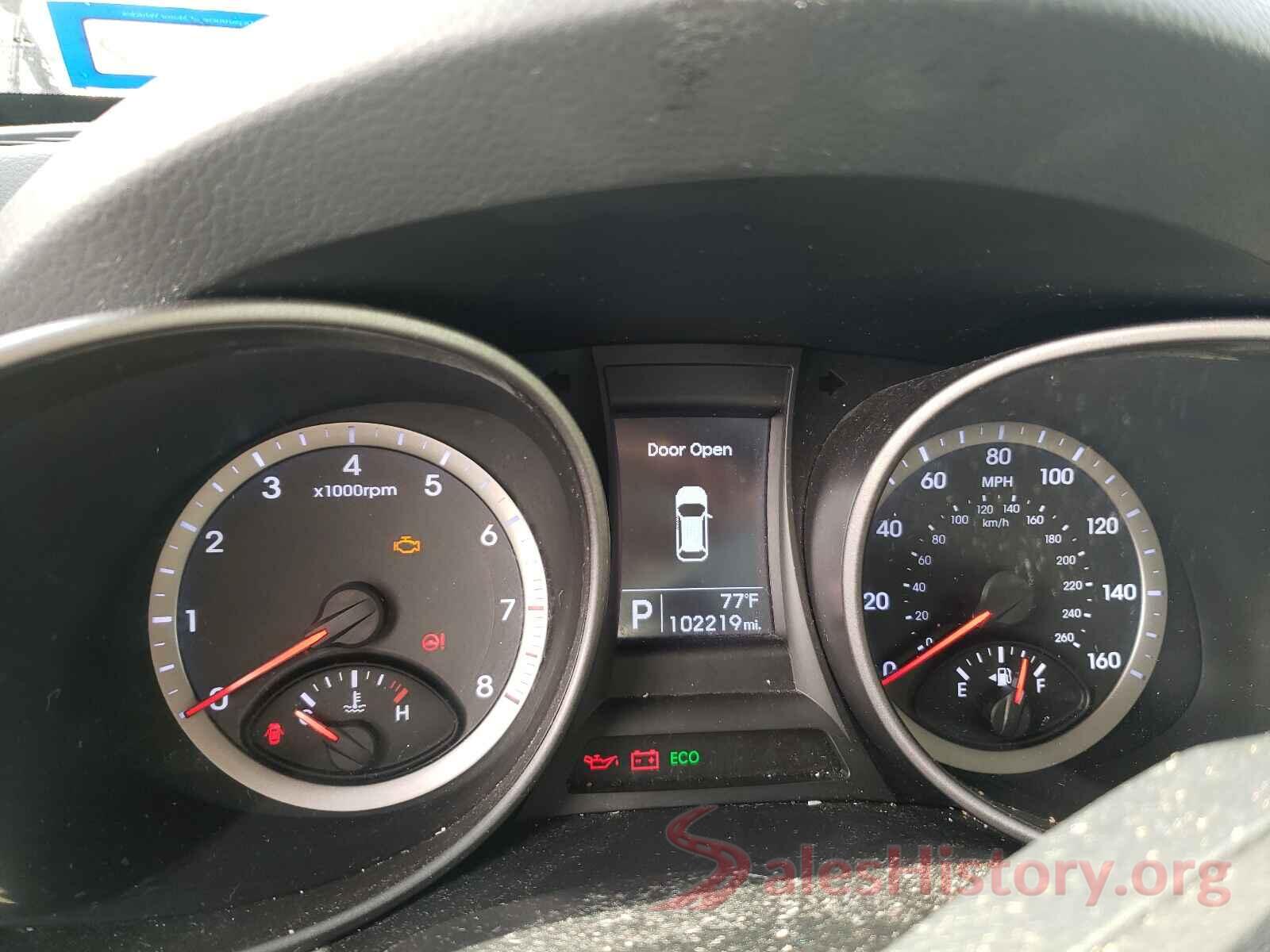 5XYZT3LB4GG322139 2016 HYUNDAI SANTA FE