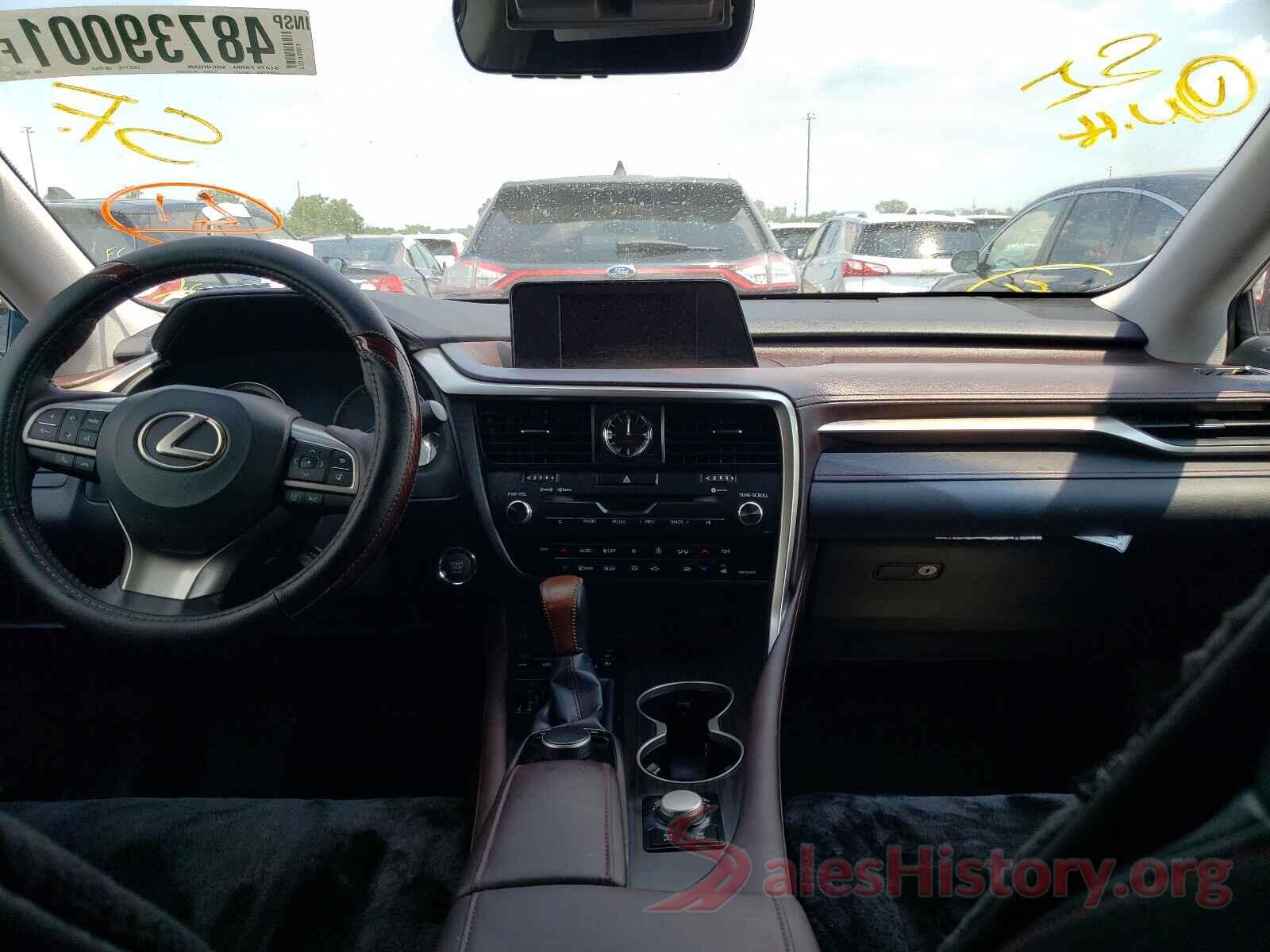 2T2BZMCA6HC079830 2017 LEXUS RX350